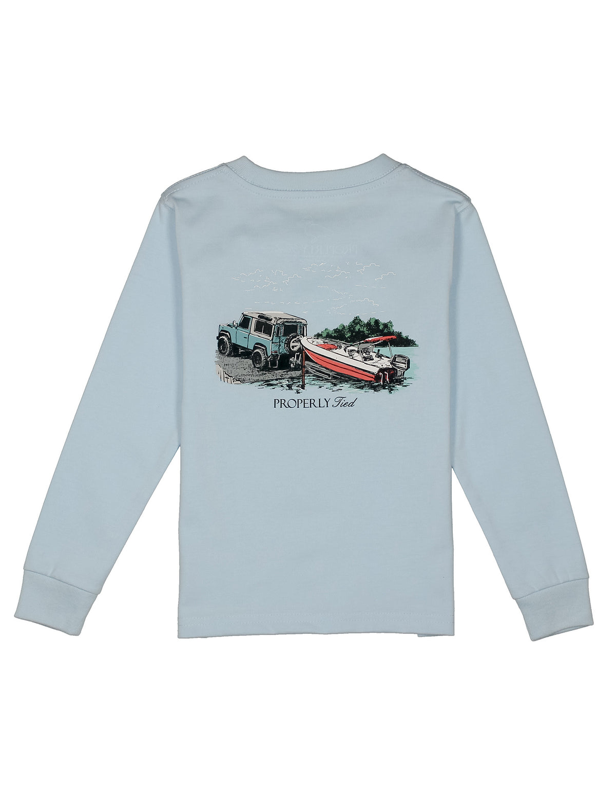 Boys Launch LS Periwinkle