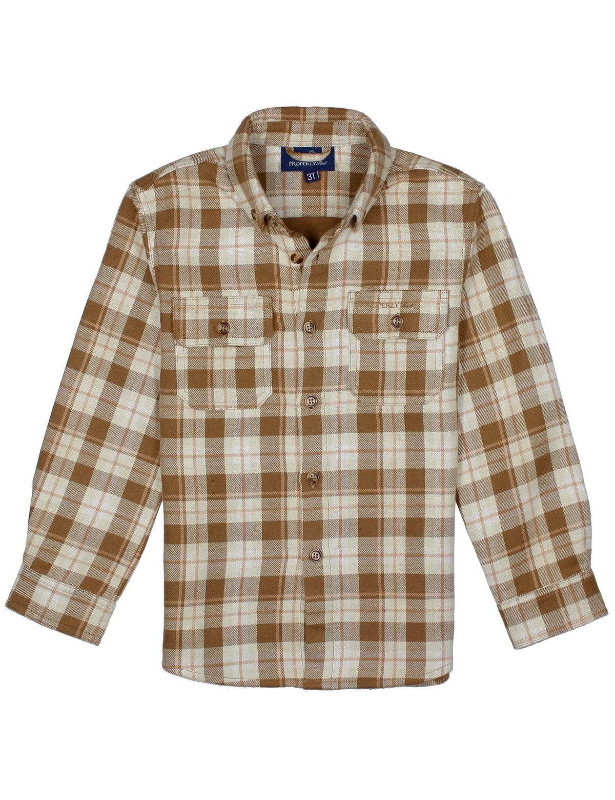 Boys Farrier Shirt Jacket Buckskin