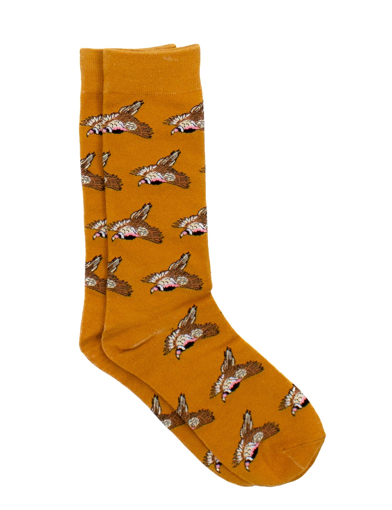 Lucky Duck Socks Flying Pheasant