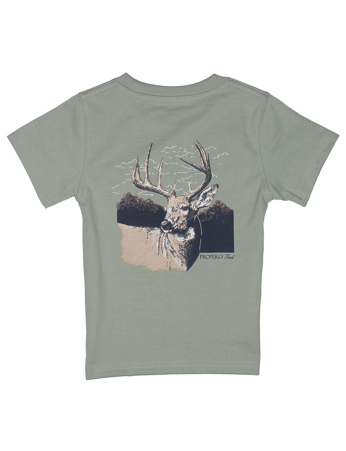 Boys Buck SS Sage