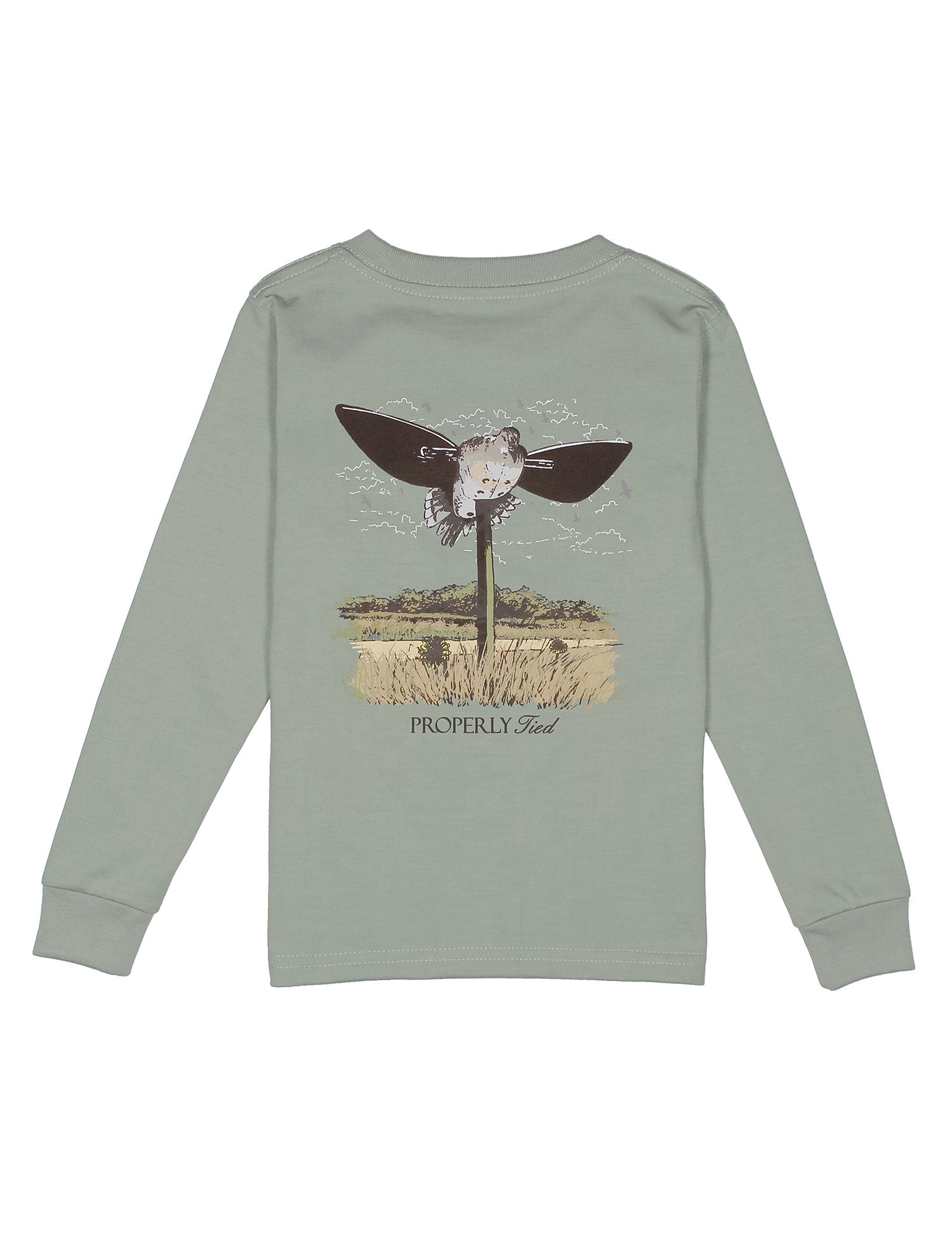Baby Dove Decoy LS Sage