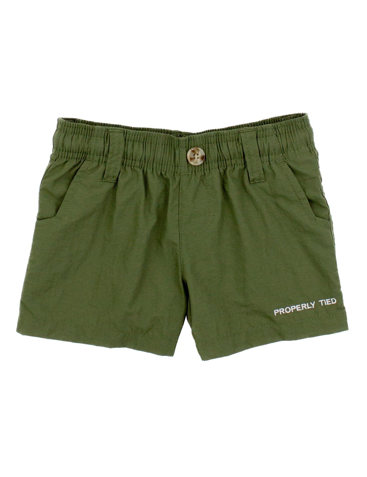 Boys Mallard Short Olive