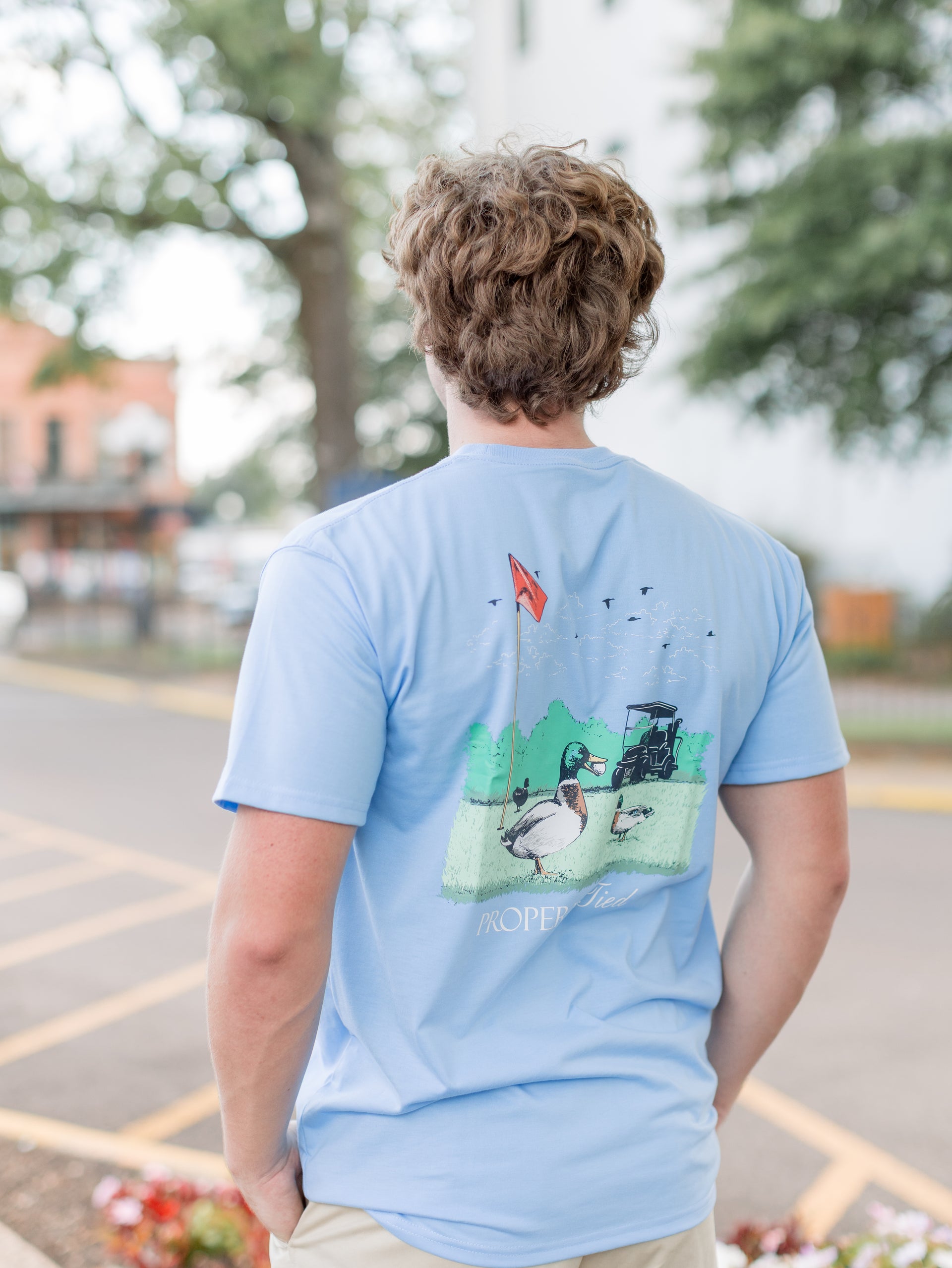 Fowl Play SS Light Blue
