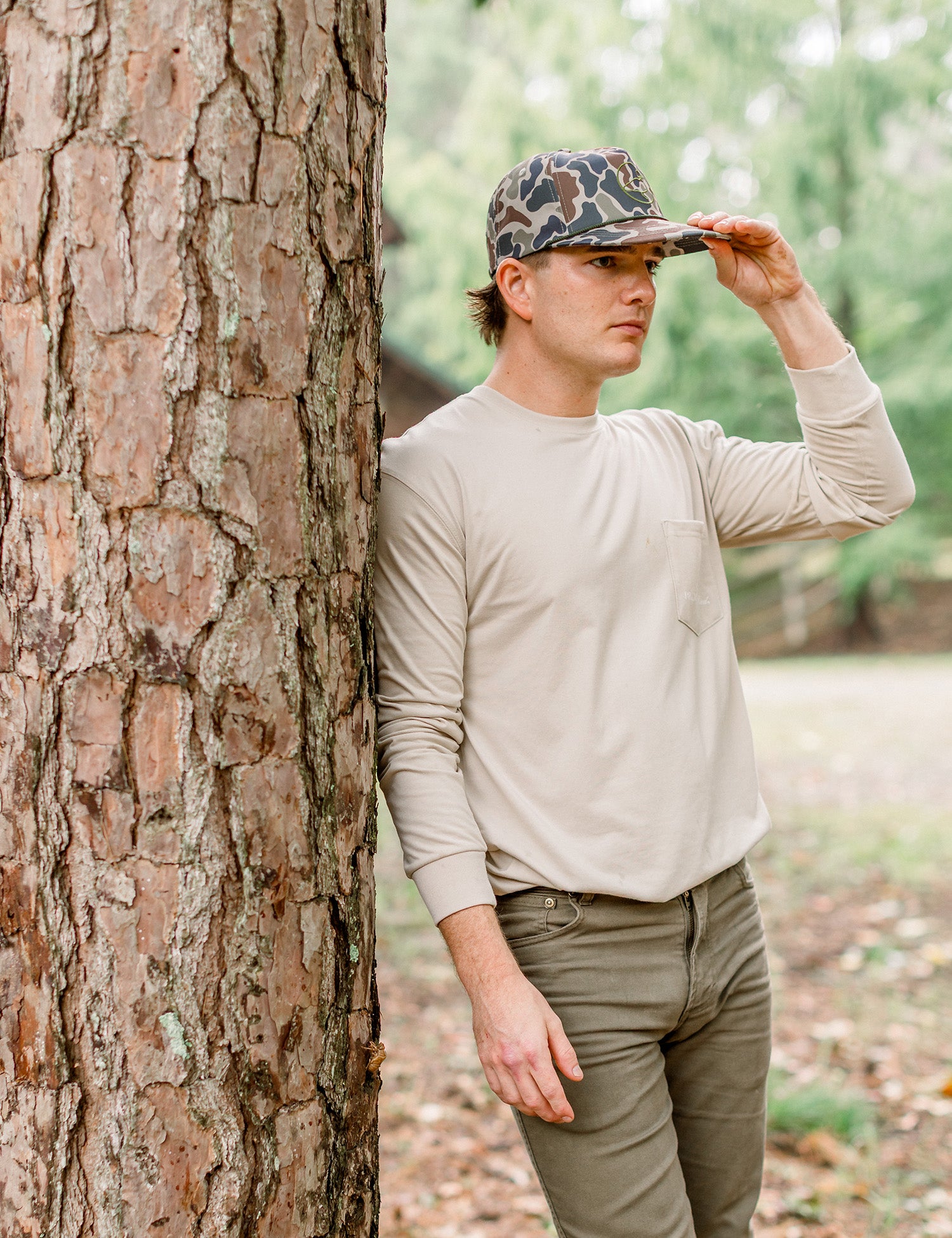 Sportsman Rope Hat Vintage Camo