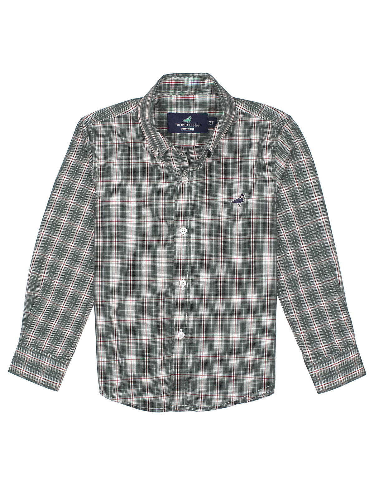 Boys Seasonal Sportshirt Mistletoe