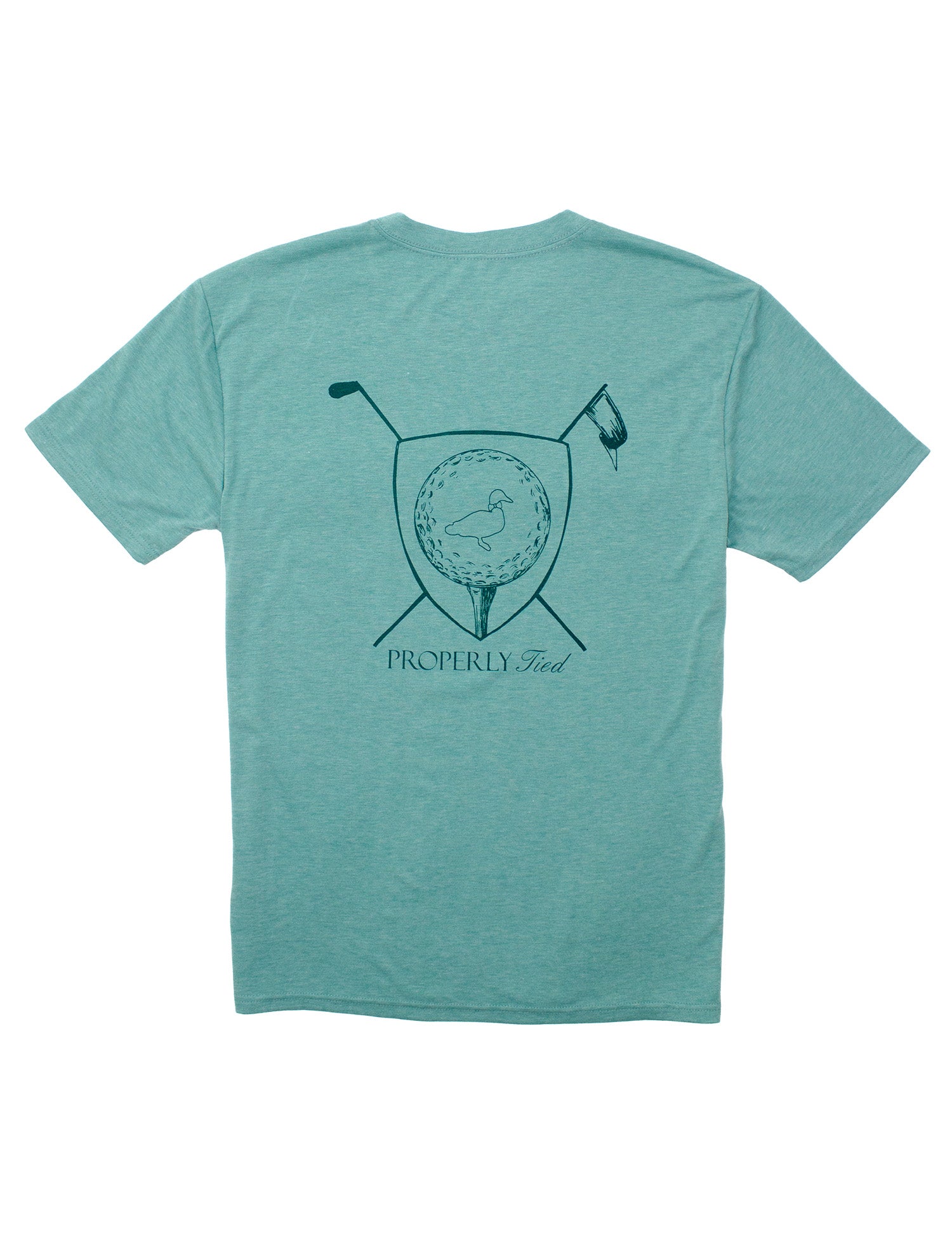 Portland Pocket Tee SS Tee Time Clover