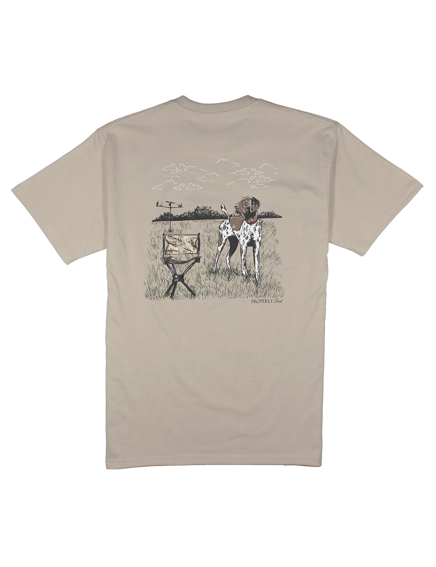 Dove Hunt SS Linen