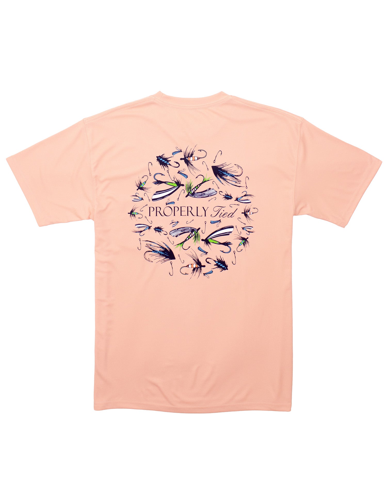 Performance Tee SS Stay Fly  Melon