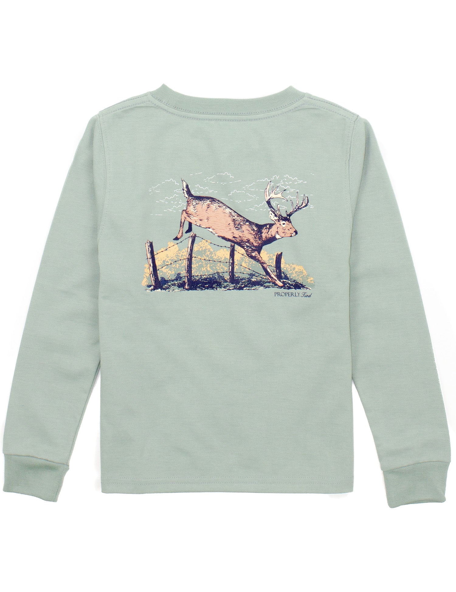 Baby Jumping Buck LS Sage
