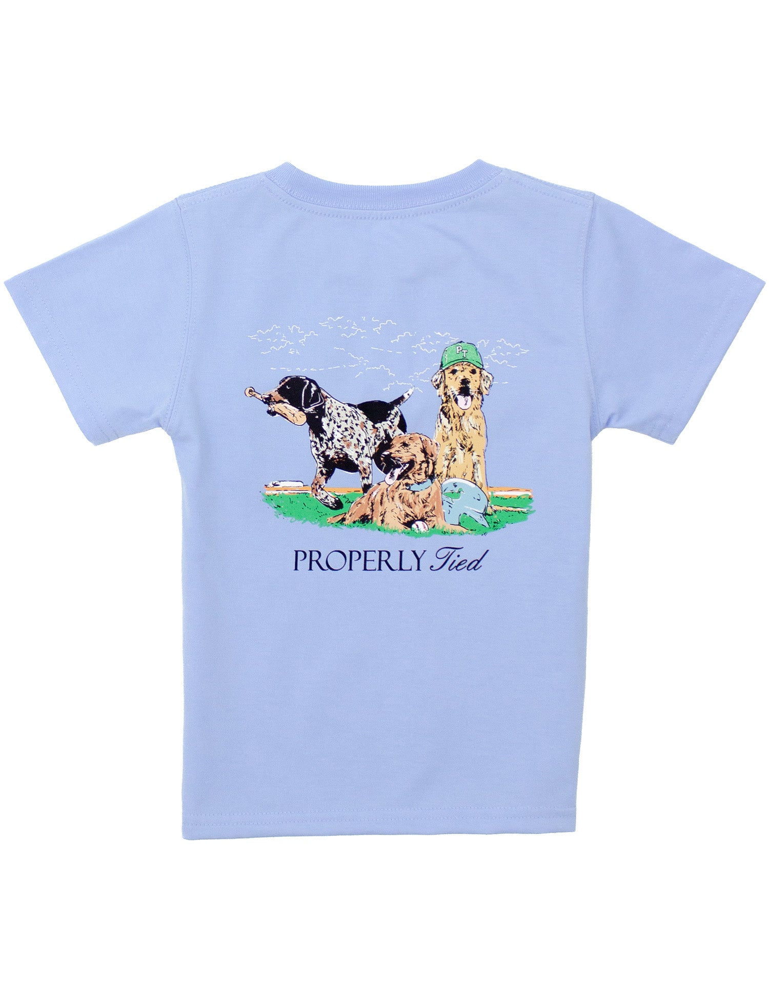 Boys Diamond Dogs SS Light Blue