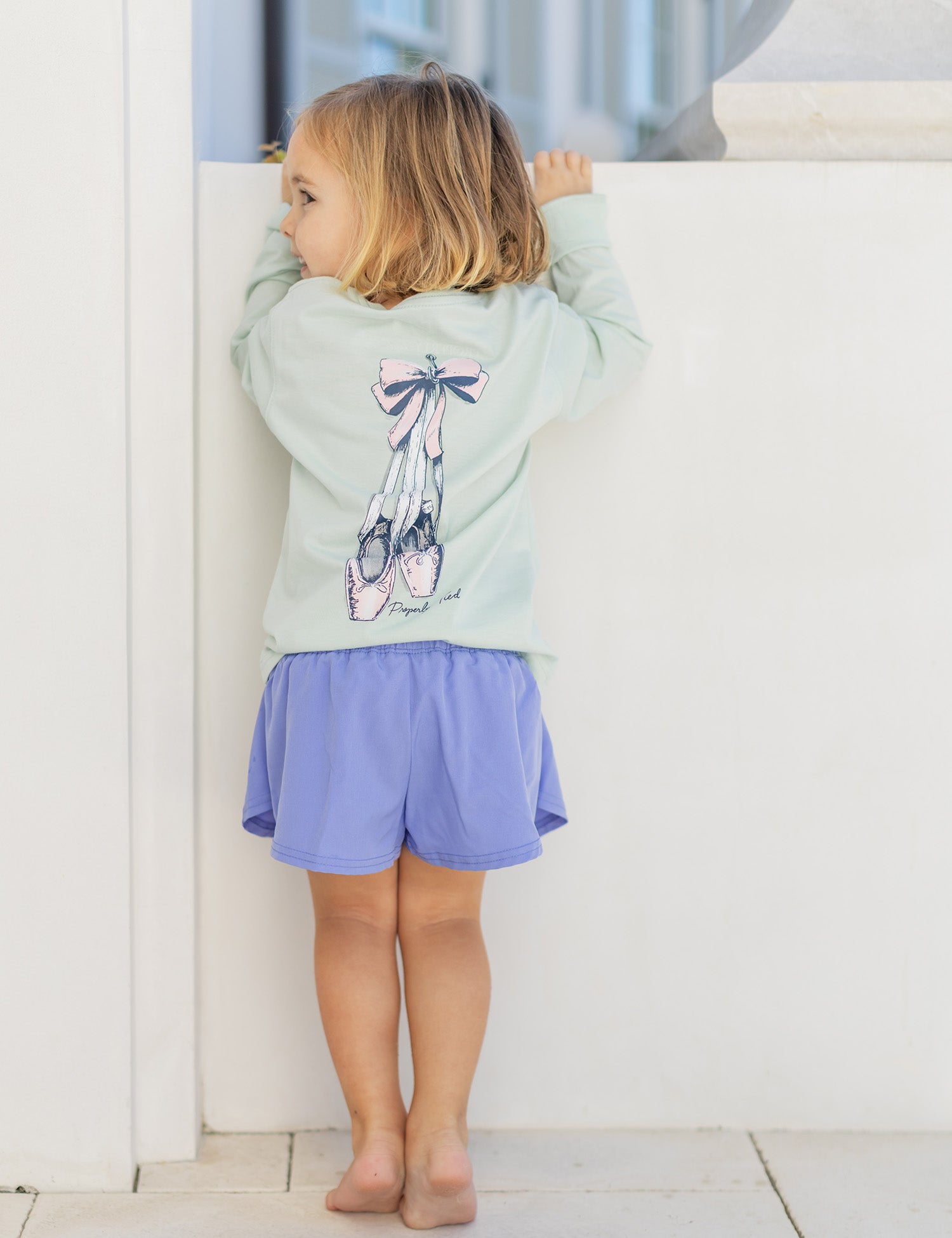 Girls Court Skort Lavender