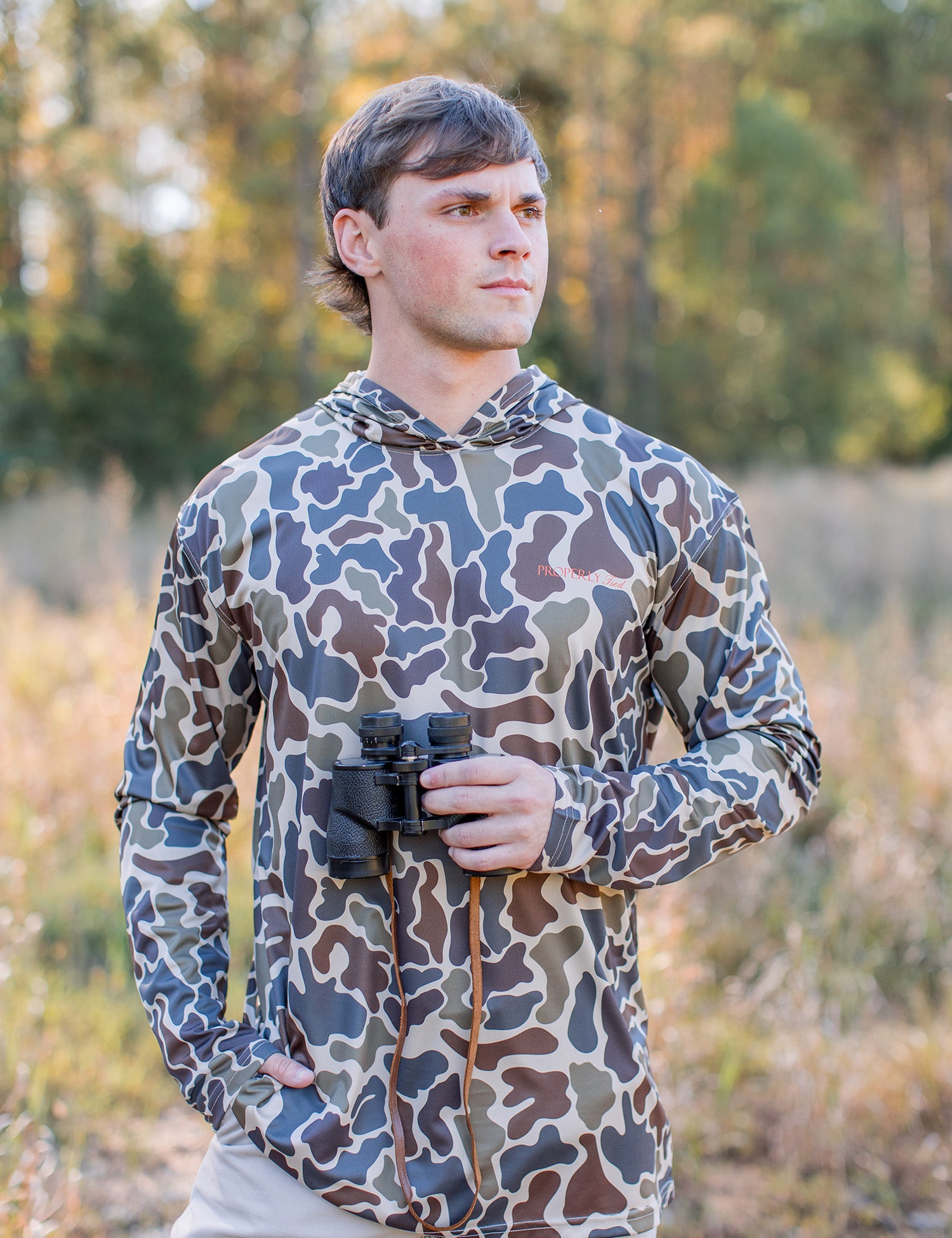 Sportsman Performance Hoodie Vintage Camo