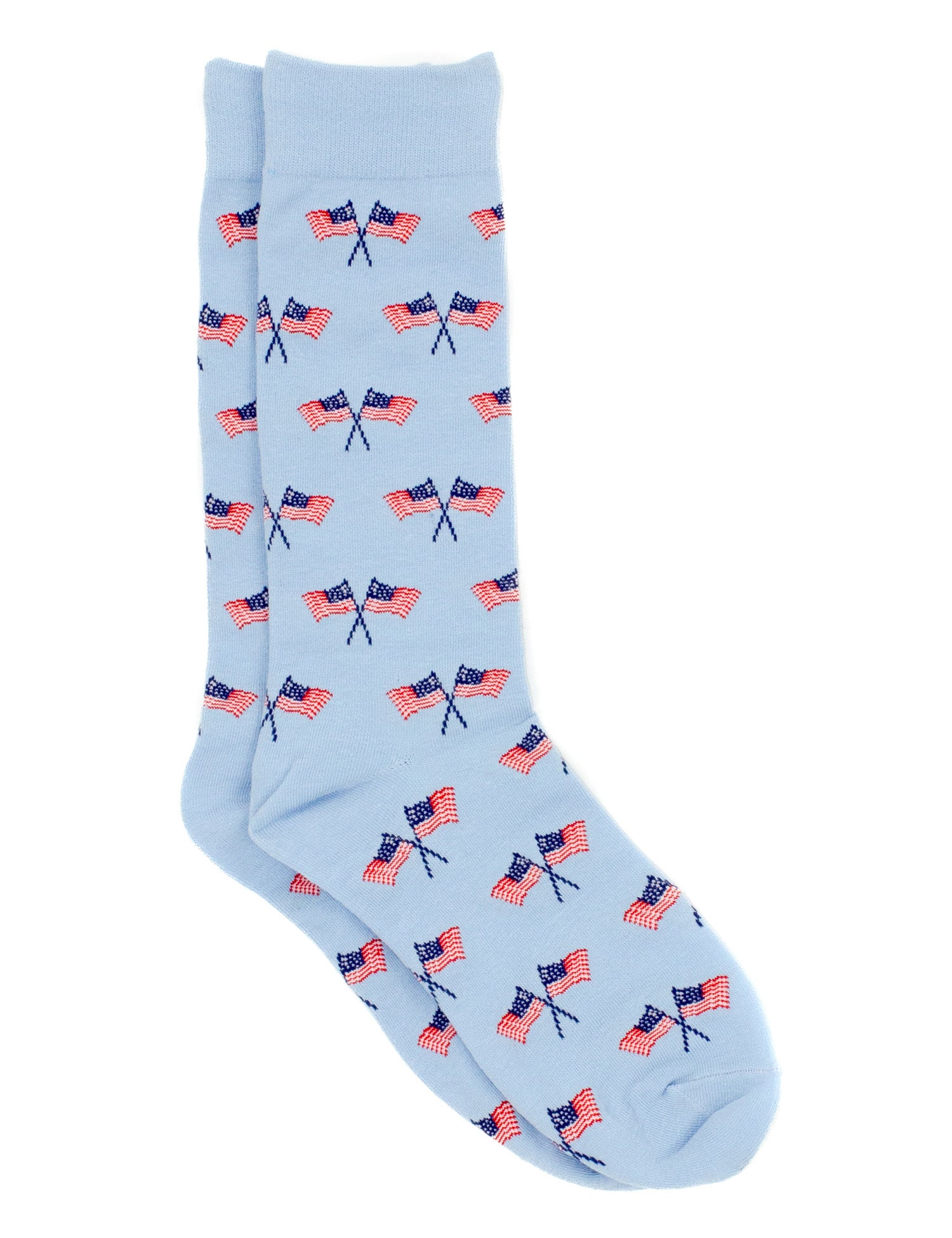Lucky Duck Socks Freedom Flag