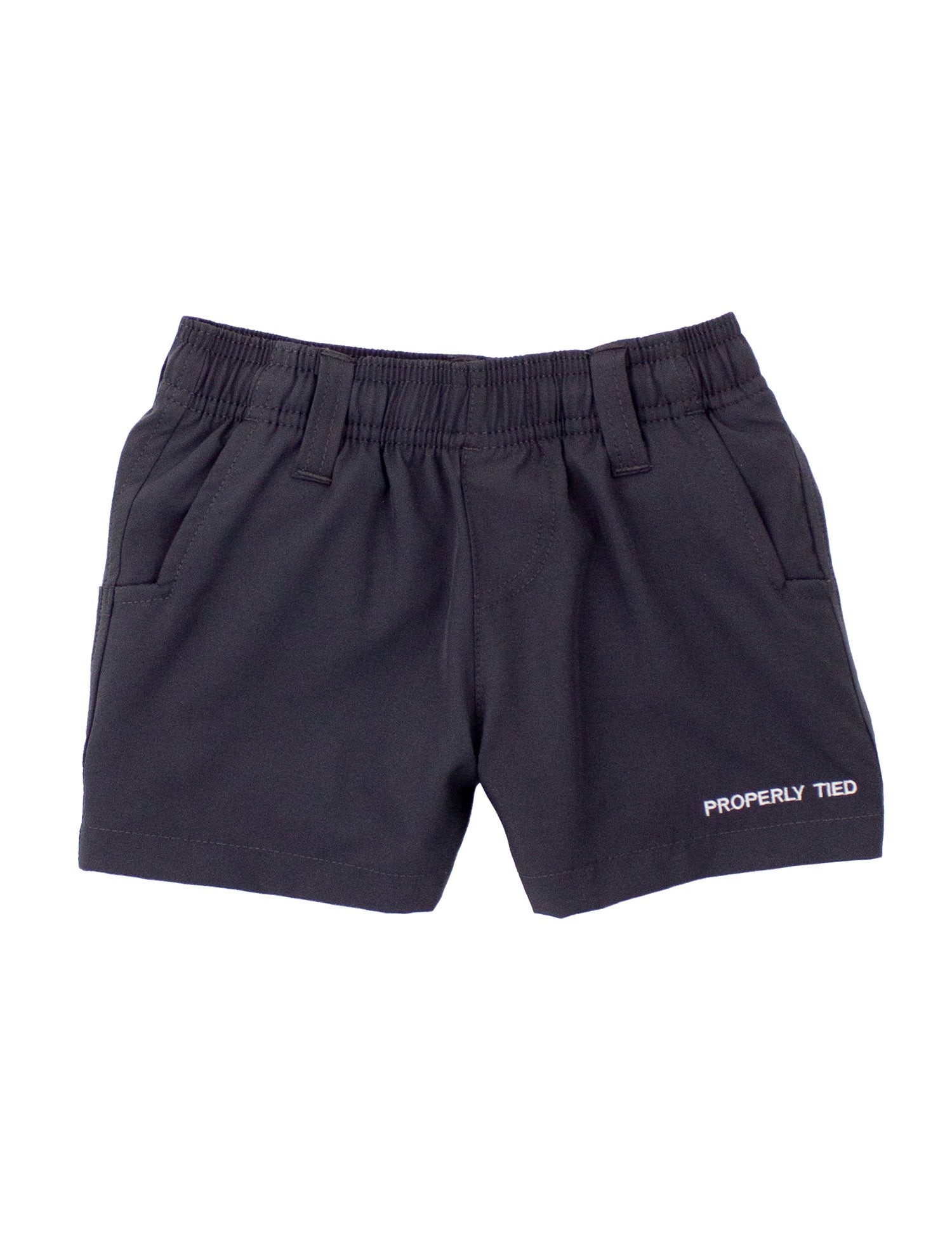 Boys Pintail Short Charcoal