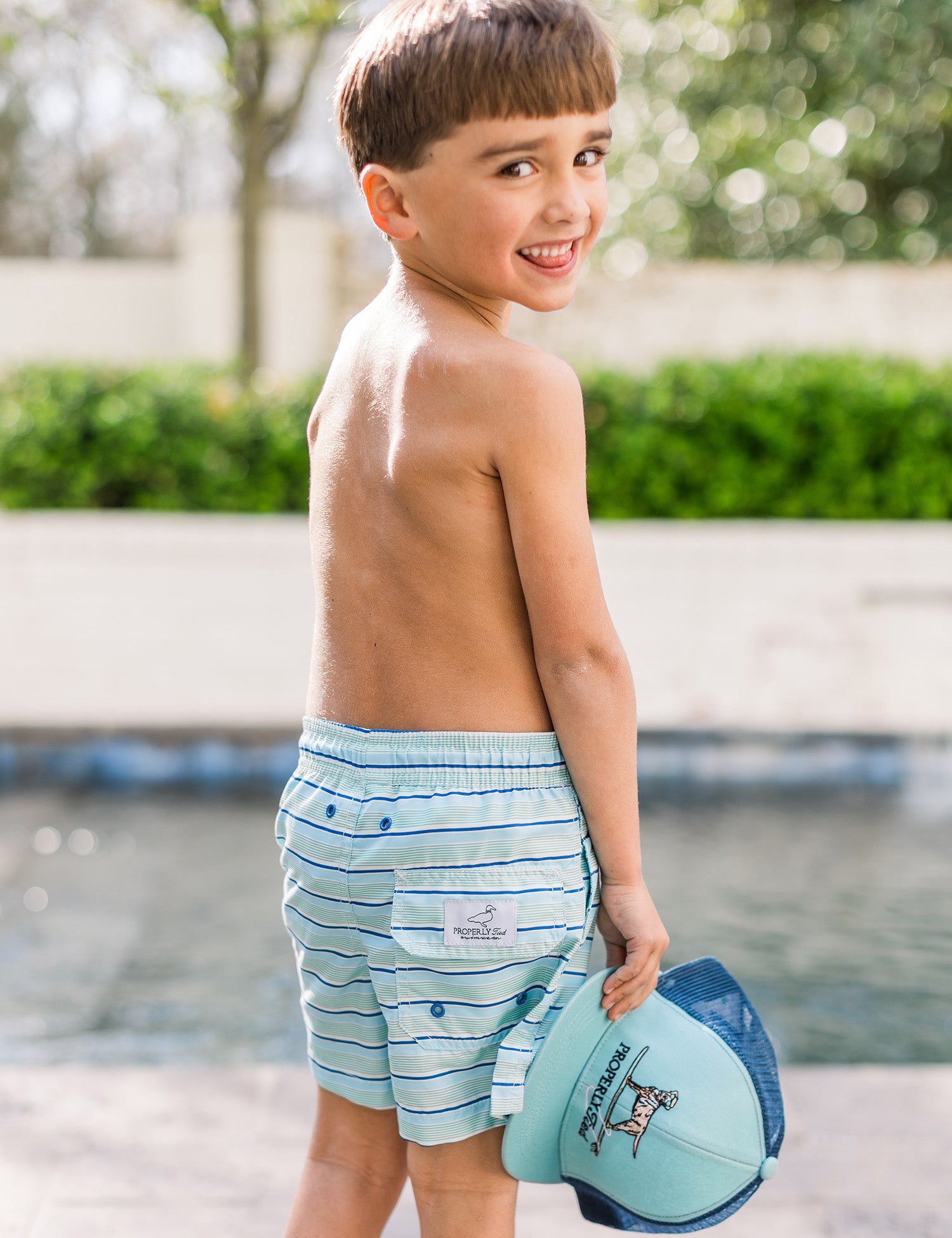 Boys Swim Trunk Crystal Cove