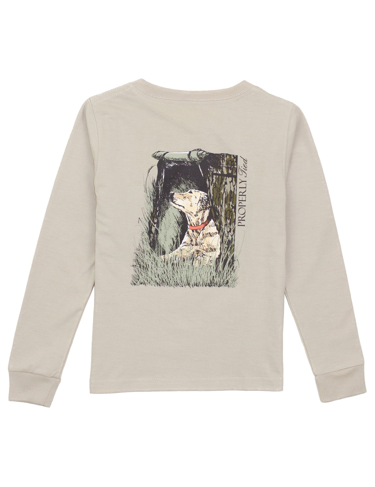 Boys Mossy Oak Lab LS Linen
