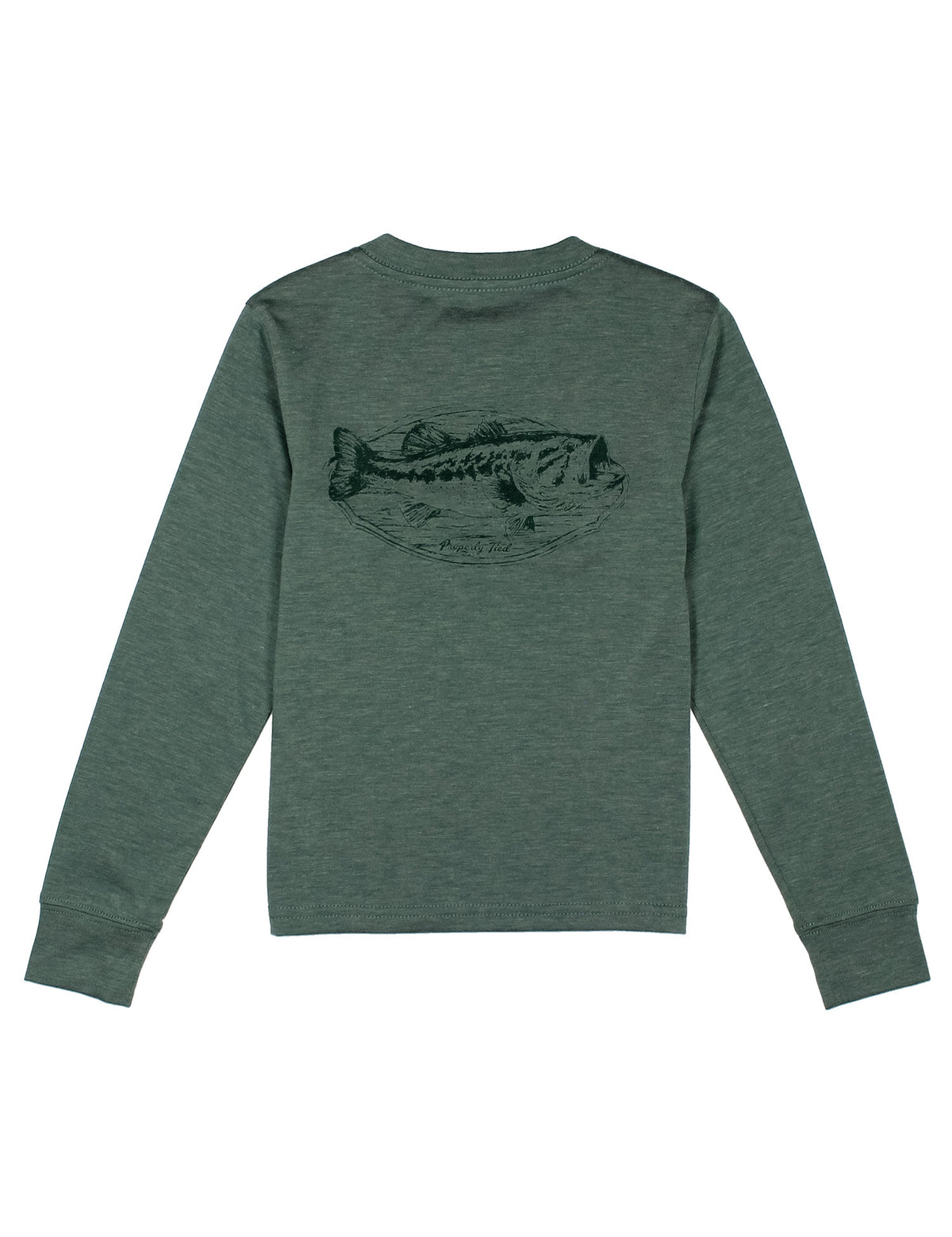 Boys Portland Pocket Tee LS Bass Mount Forest