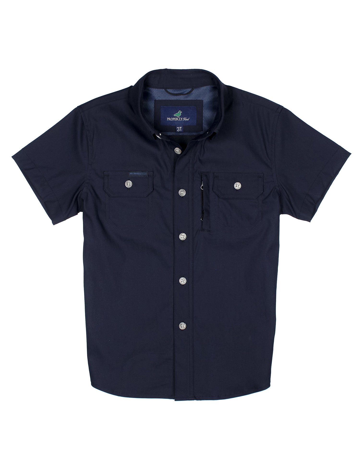 Boys Scout Shirt Navy