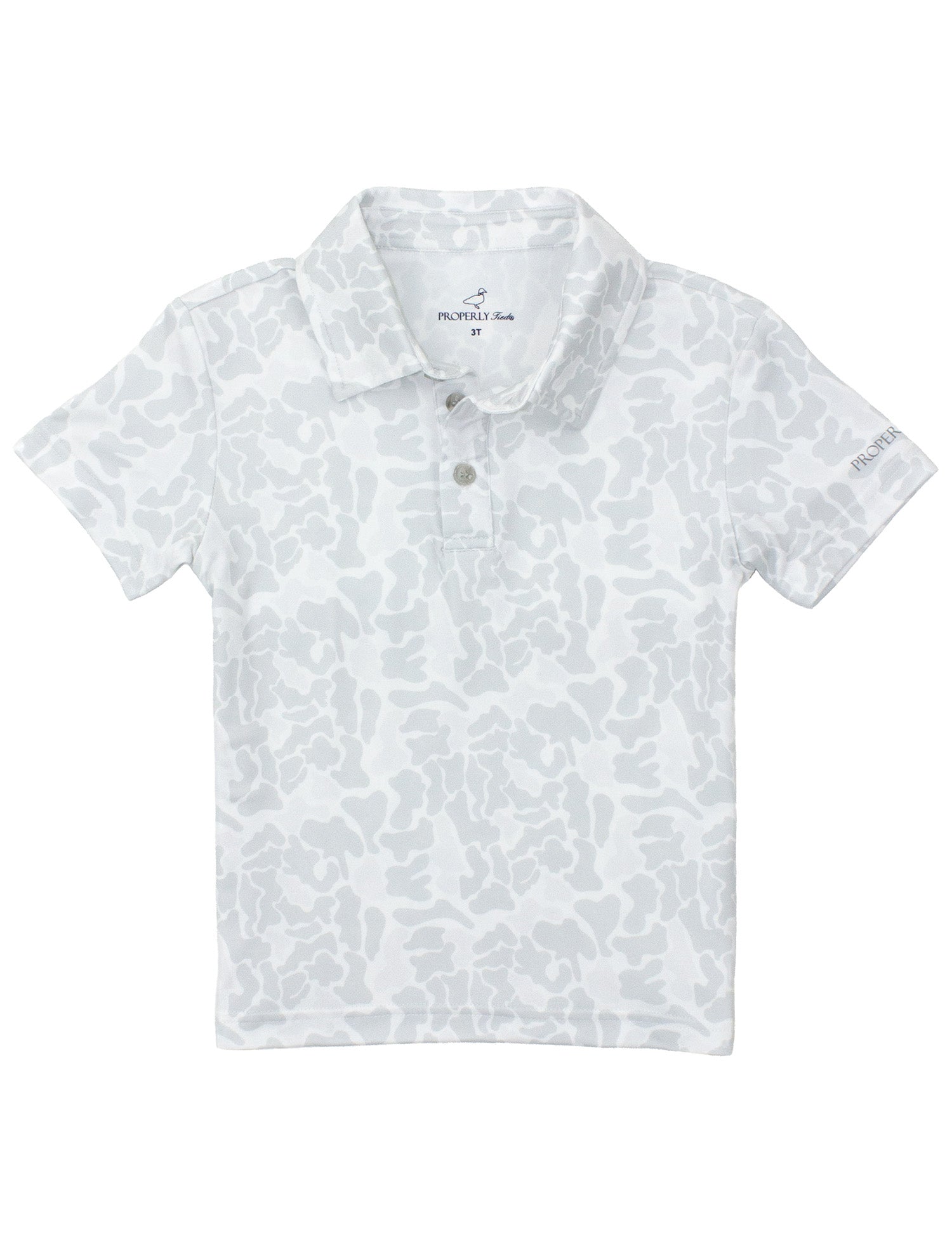 Boys Ravine Polo Snow Camo