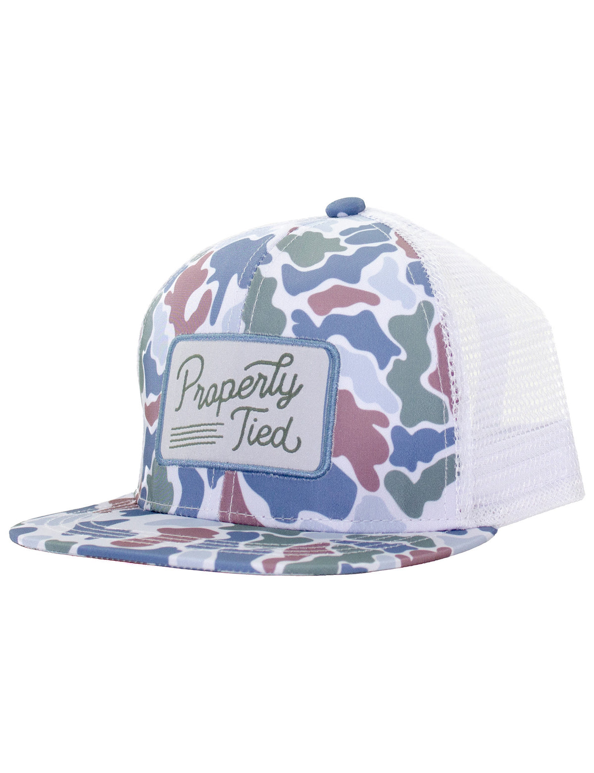 Boys Sportsman Trucker Hat Terra Camo