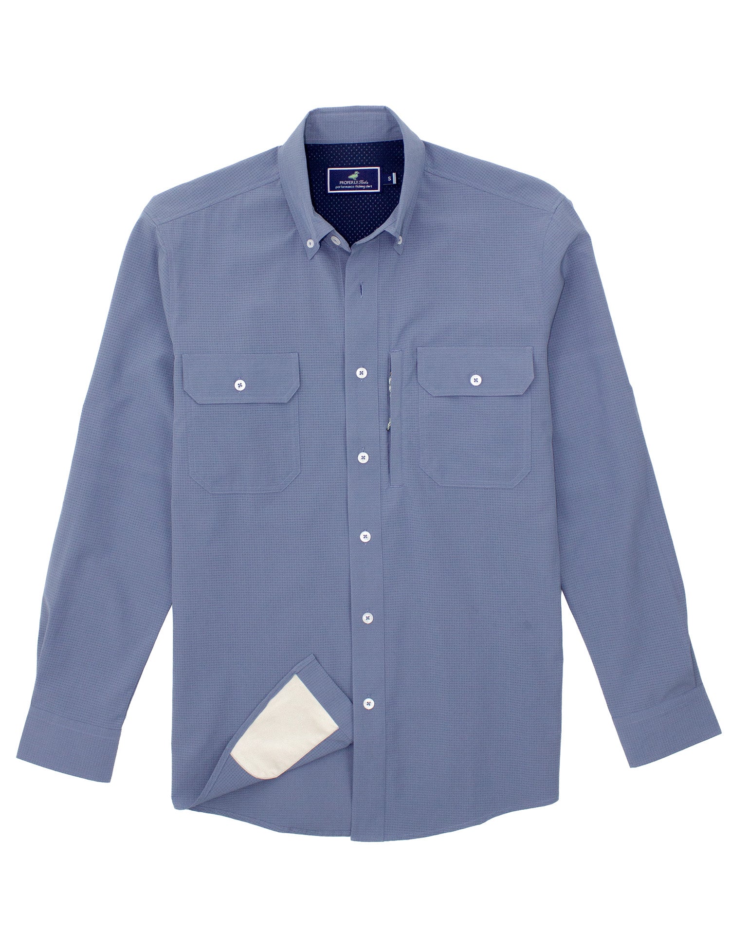 Reeltech Fishing Shirt Dusk Blue