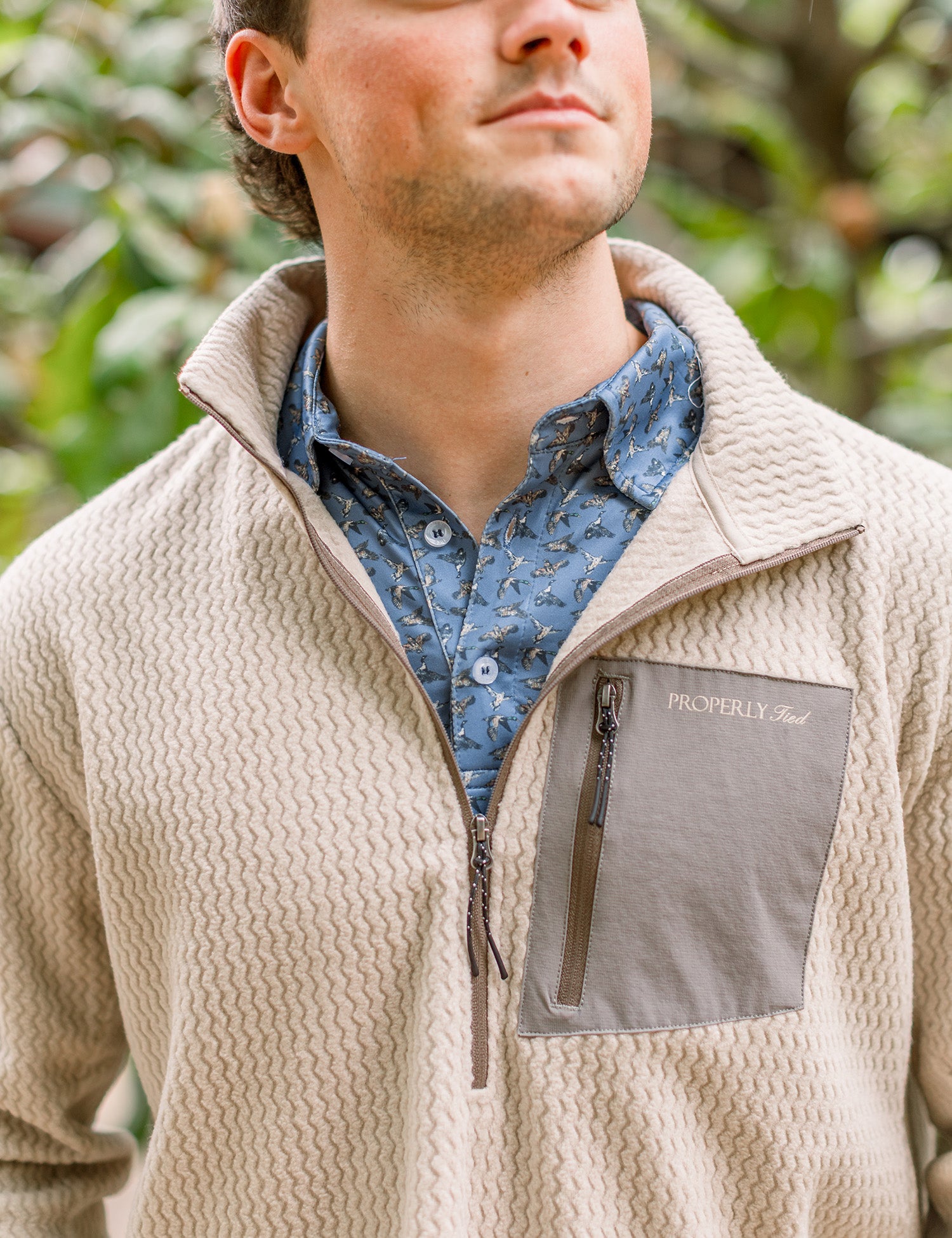 Yukon Pullover White Oak