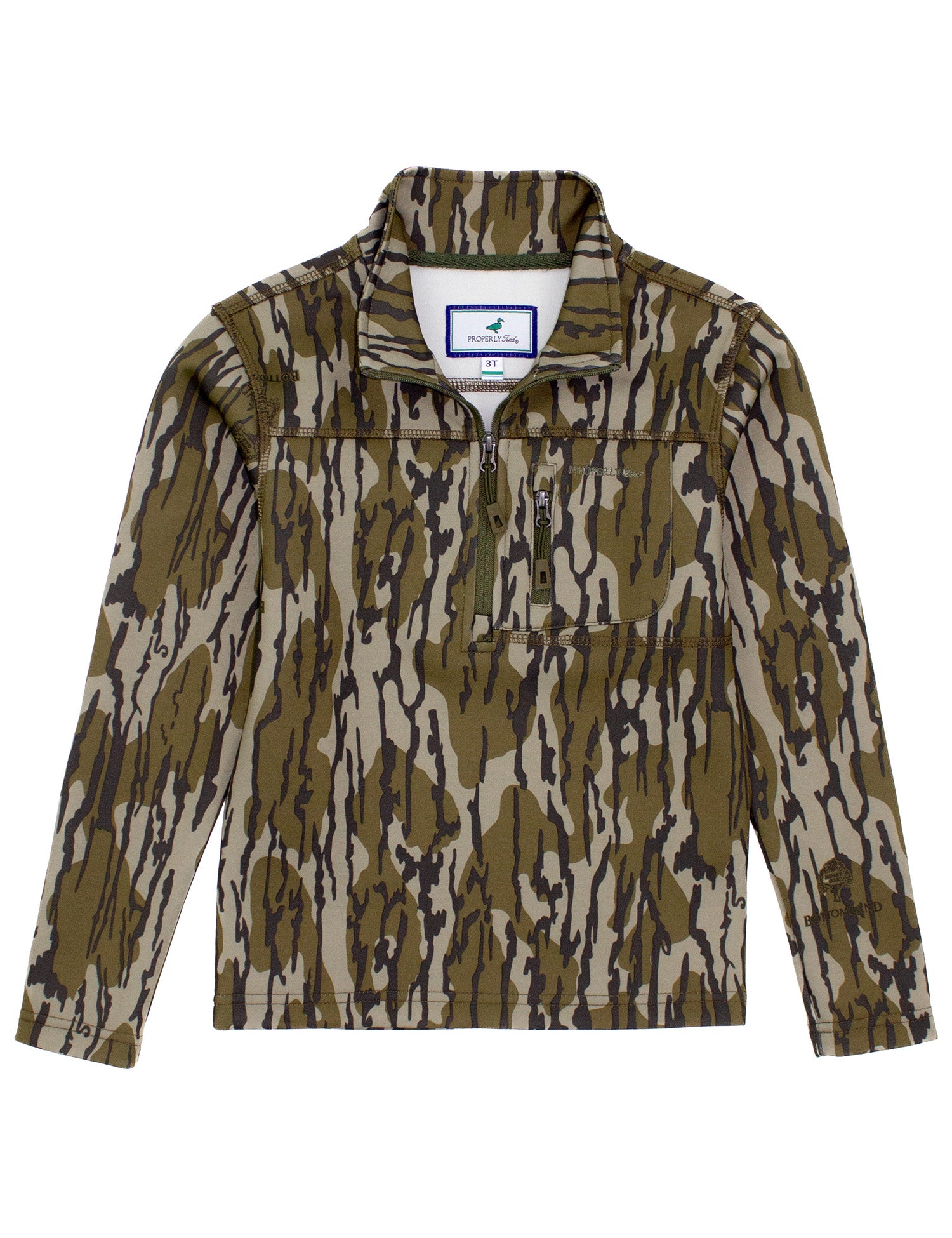 Boys Arctic Pullover Mossy Oak Original Bottomland