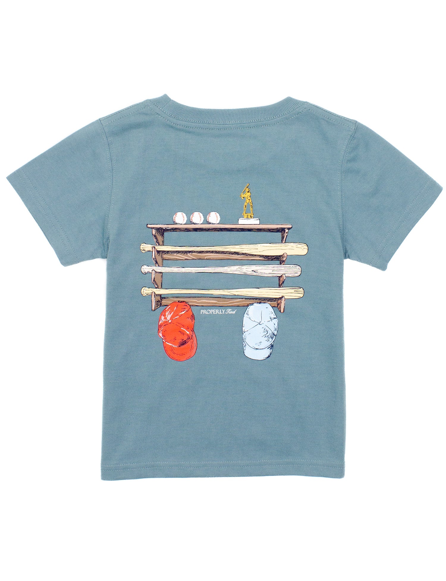 Baby Bat Rack SS Steel Blue