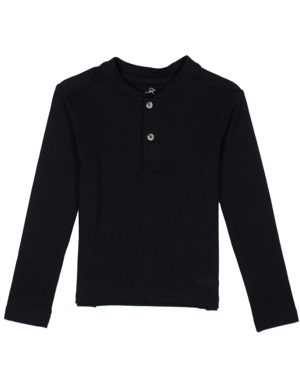 Boys Shoreline Henley LS Midnight