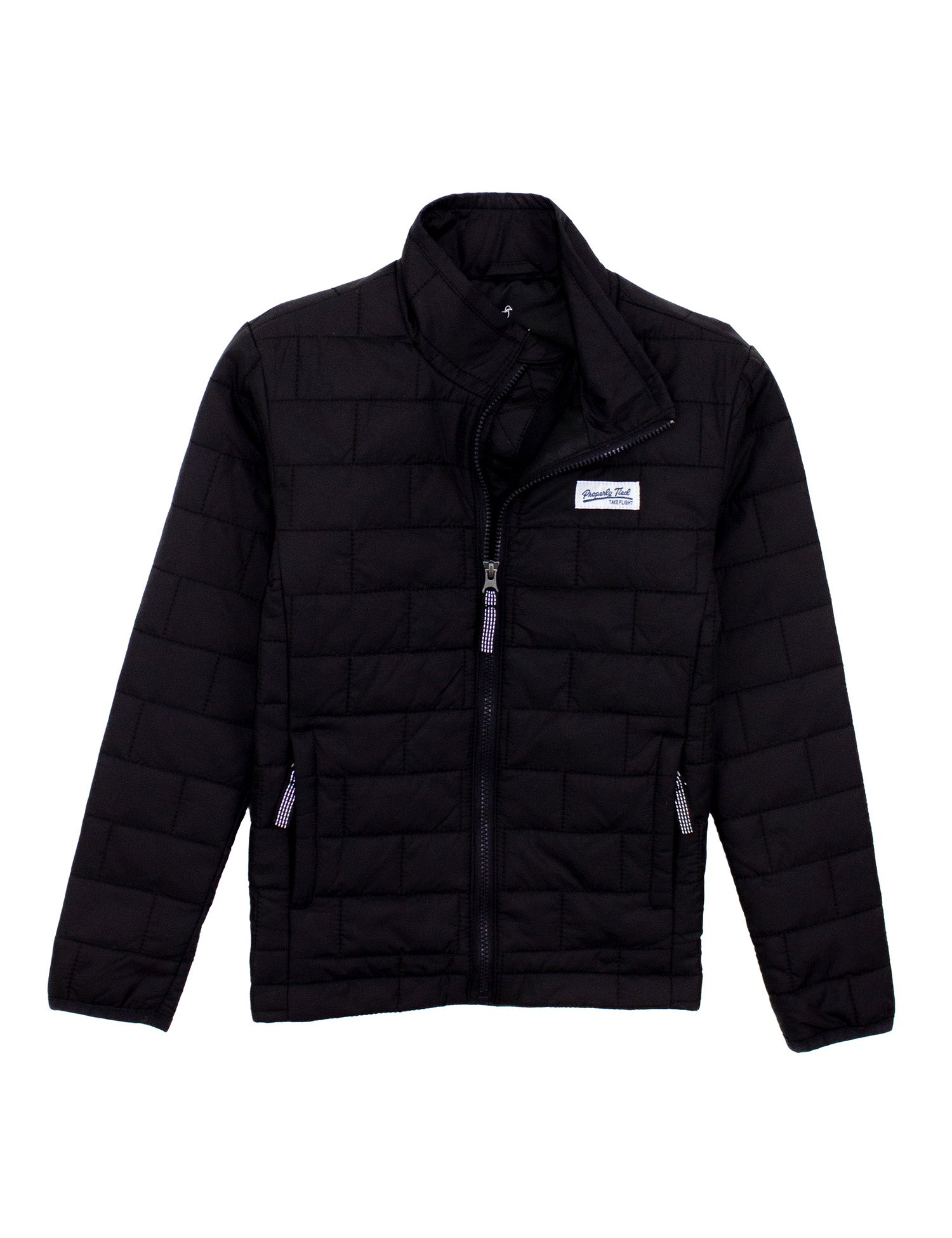 Boys Lite Flight Jacket Obsidian