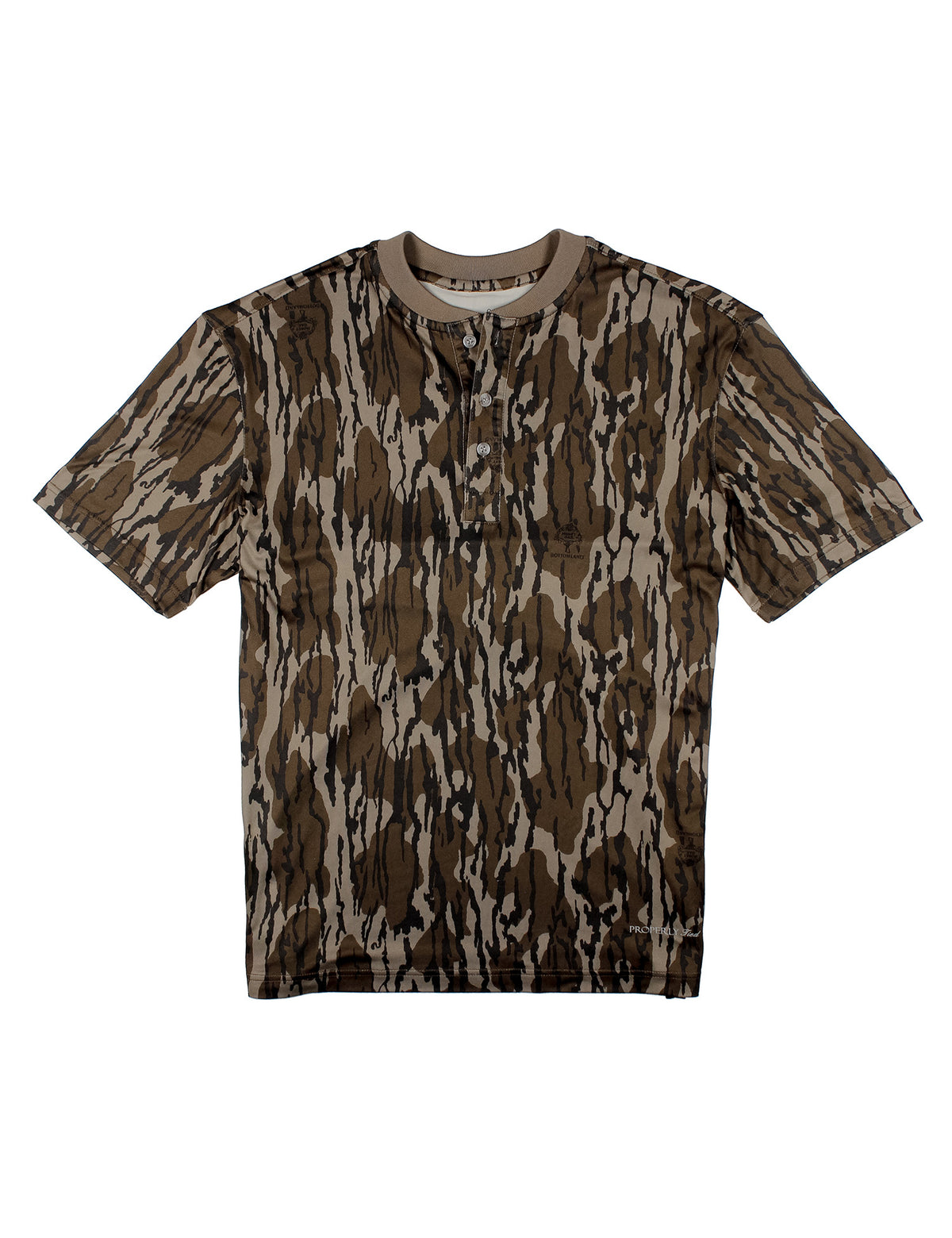 Ravine Henley SS Mossy Oak Original Bottomland