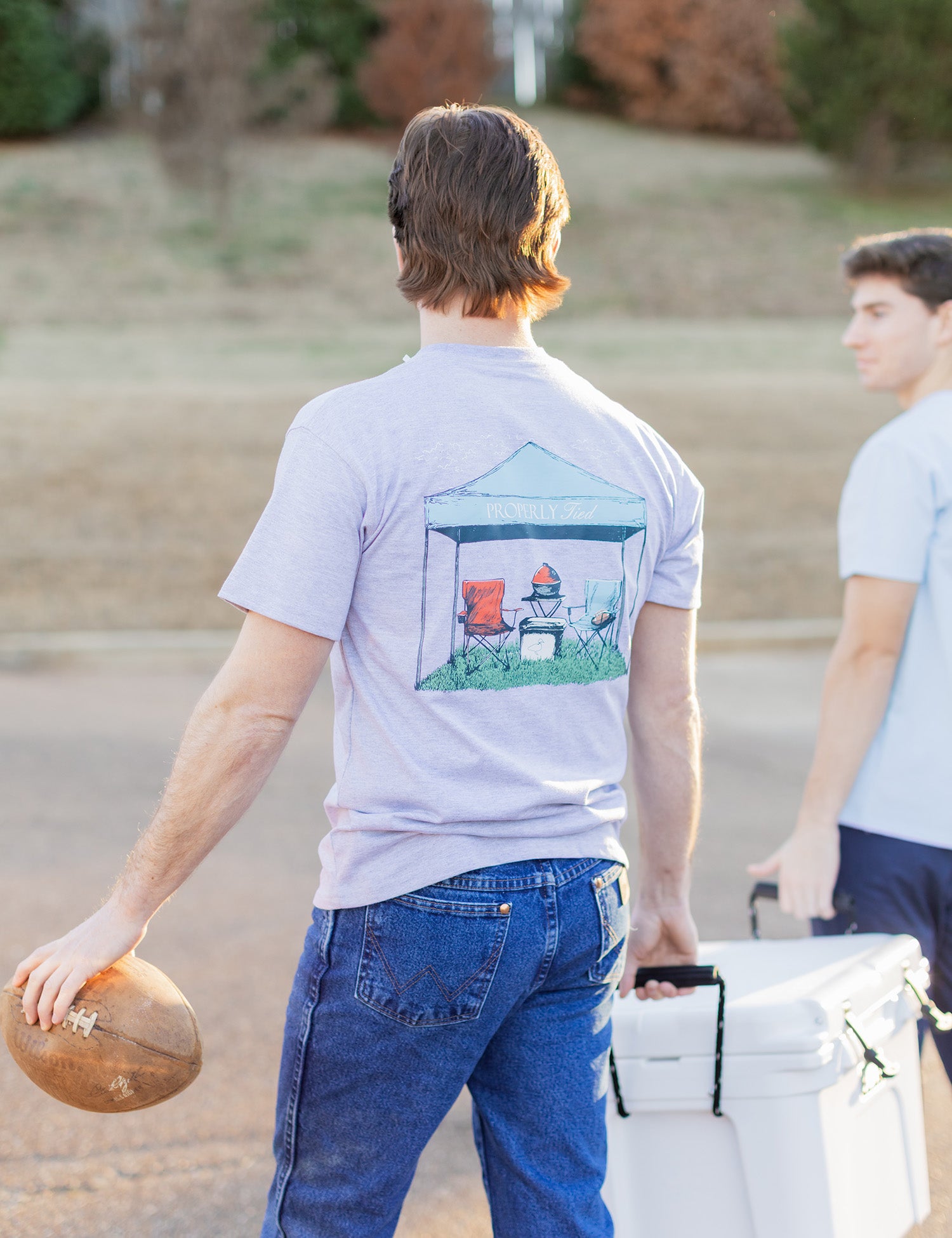 Tailgate SS Light Heather Grey