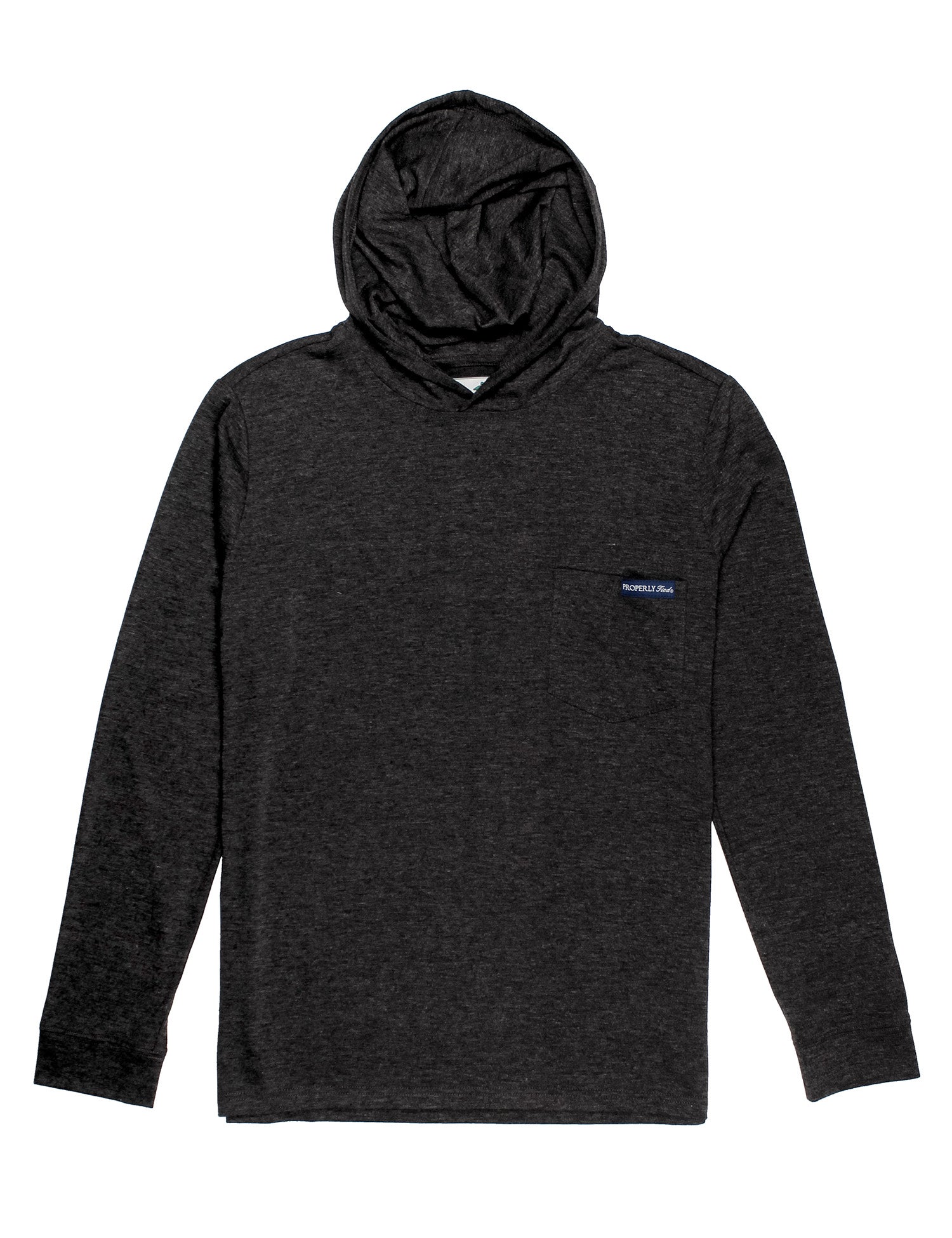 Portland Hoodie Black Heather