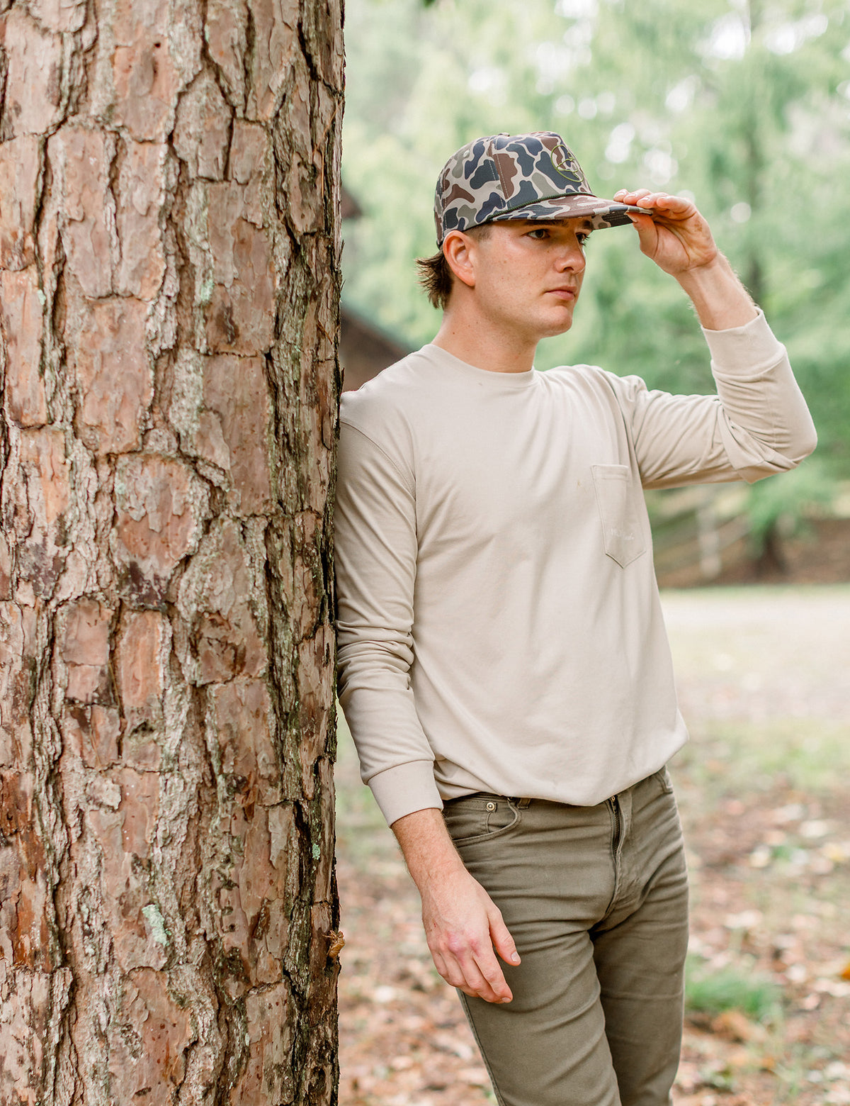 Sportsman Rope Hat Vintage Camo