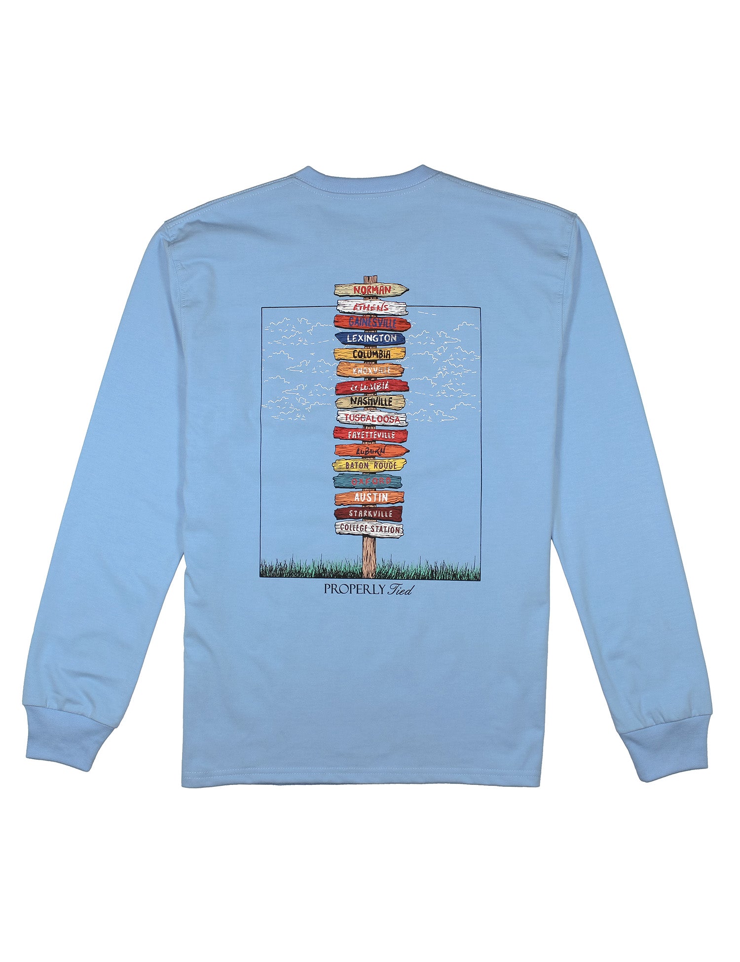 Southeastern Showdown LS Light Blue