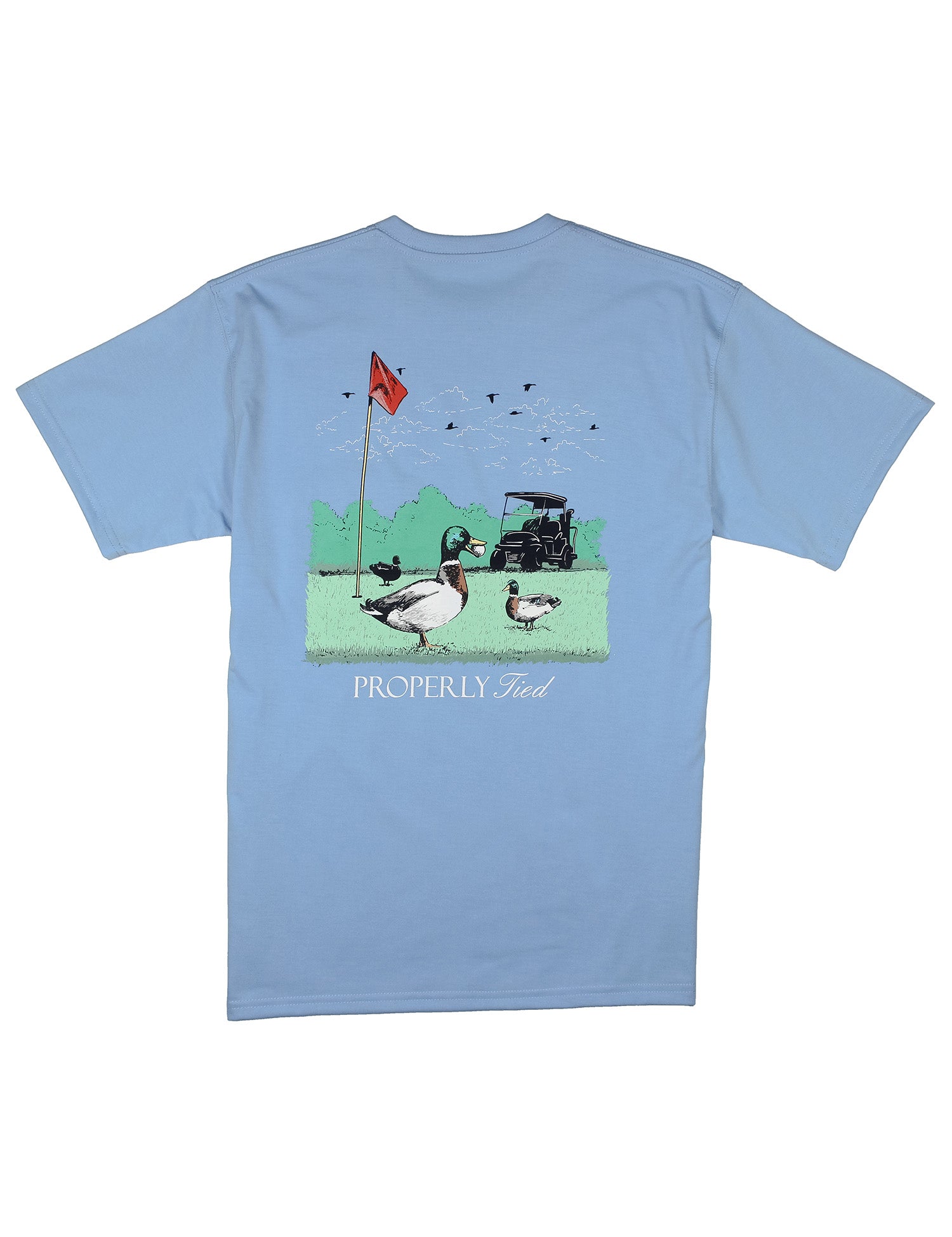 Fowl Play SS Light Blue
