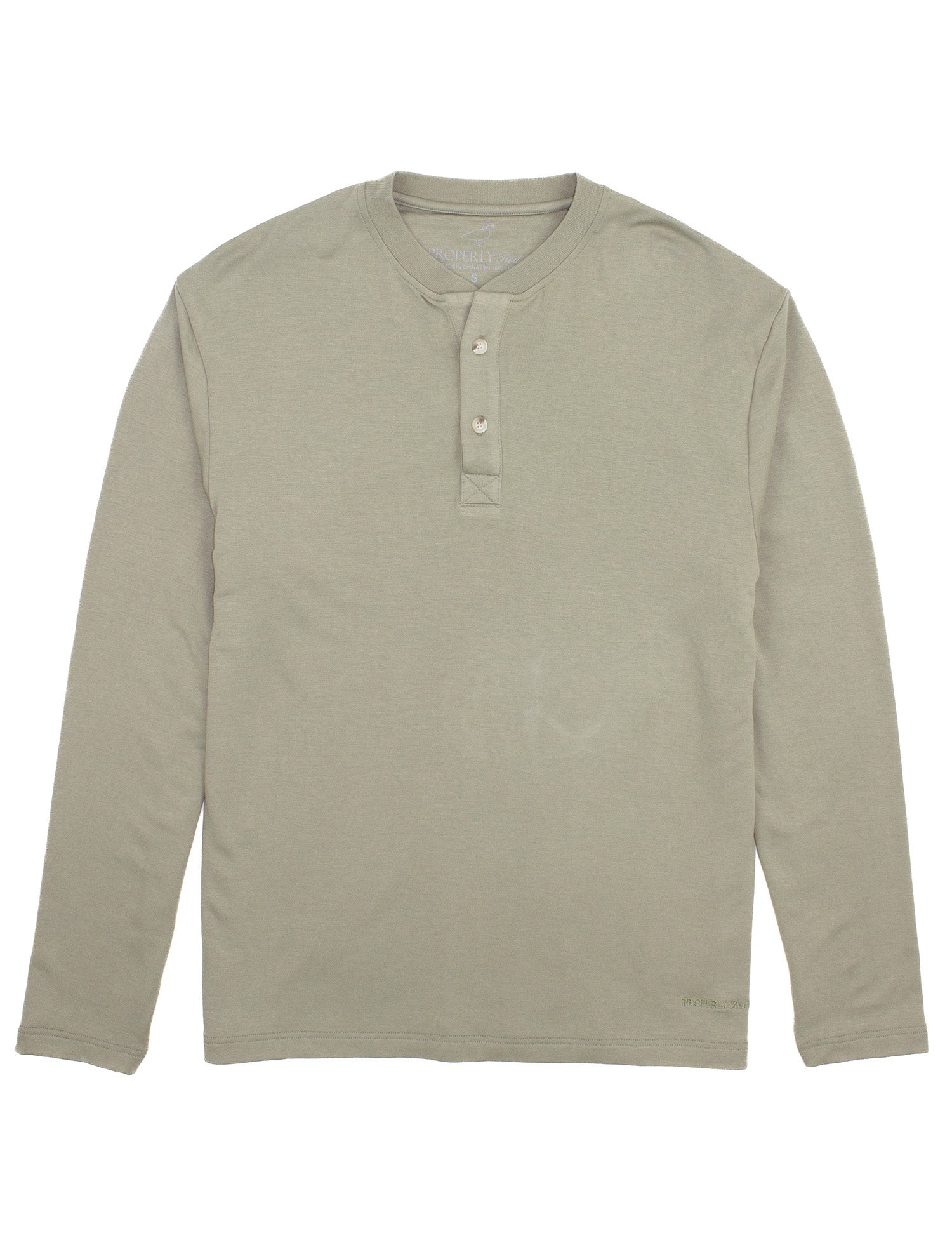 Shoreline Henley LS Cedar