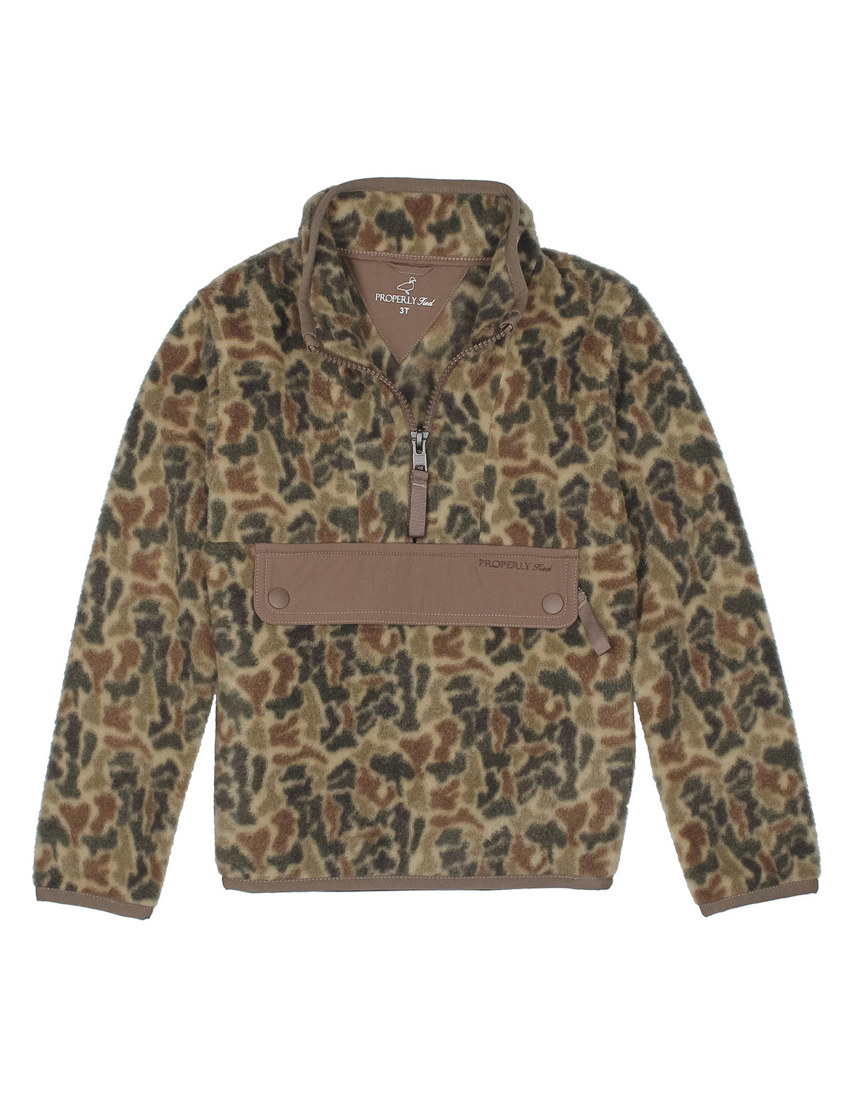 Boys Wallaby Pullover Vintage Camo