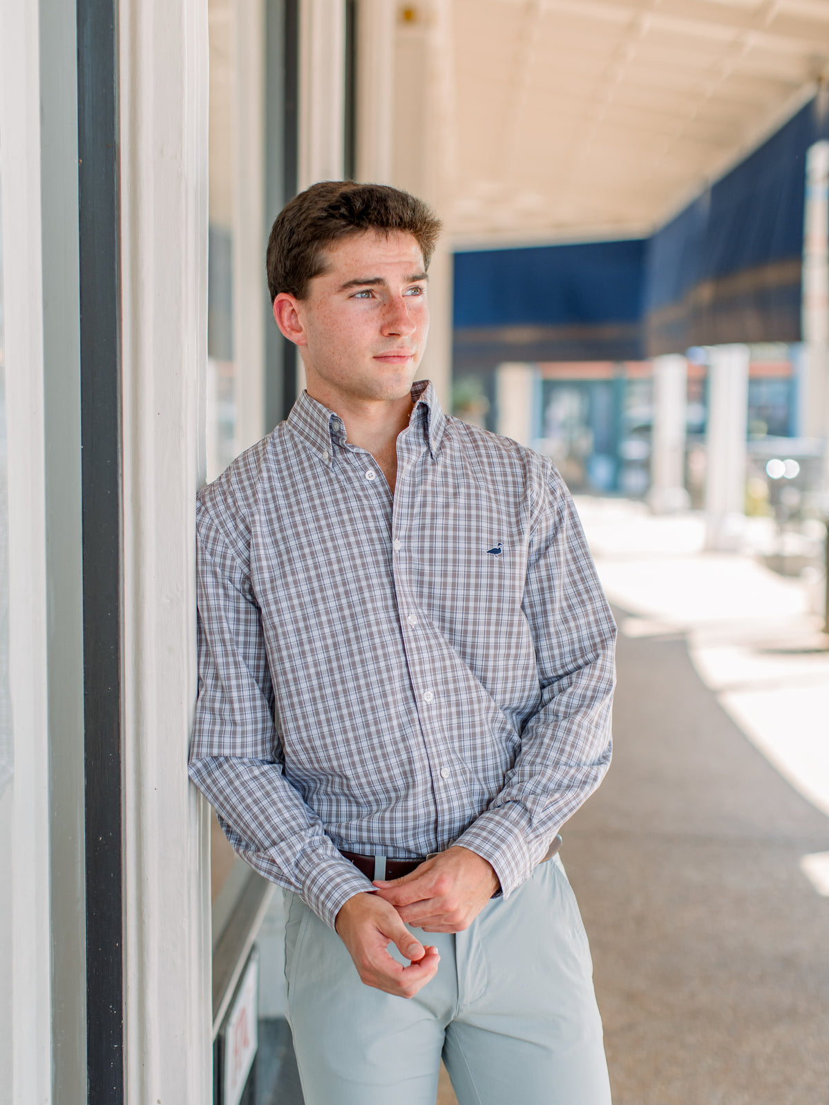 Seasonal Sportshirt Cobblestone