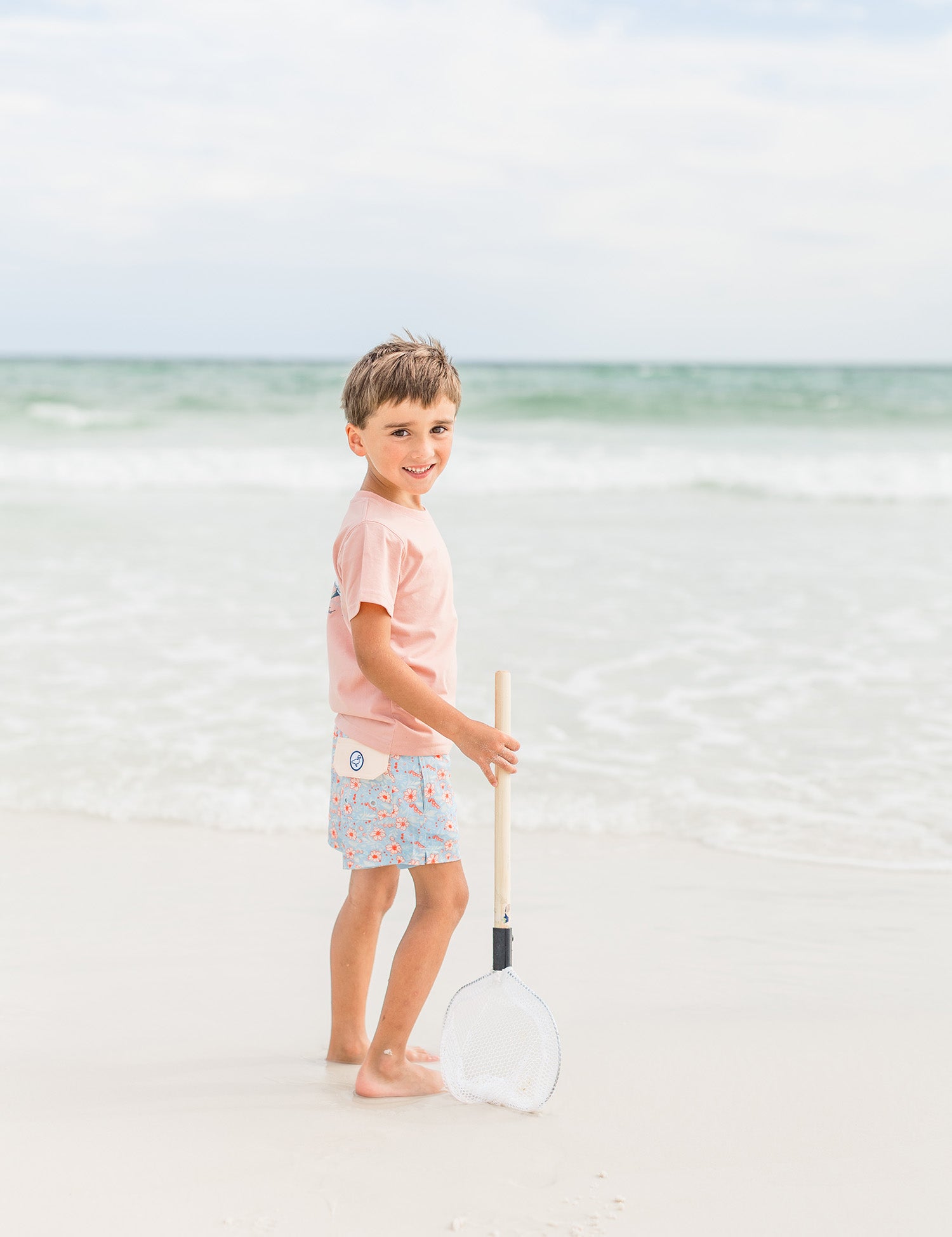 Boys Riviera Swim Trunk Island Bloom