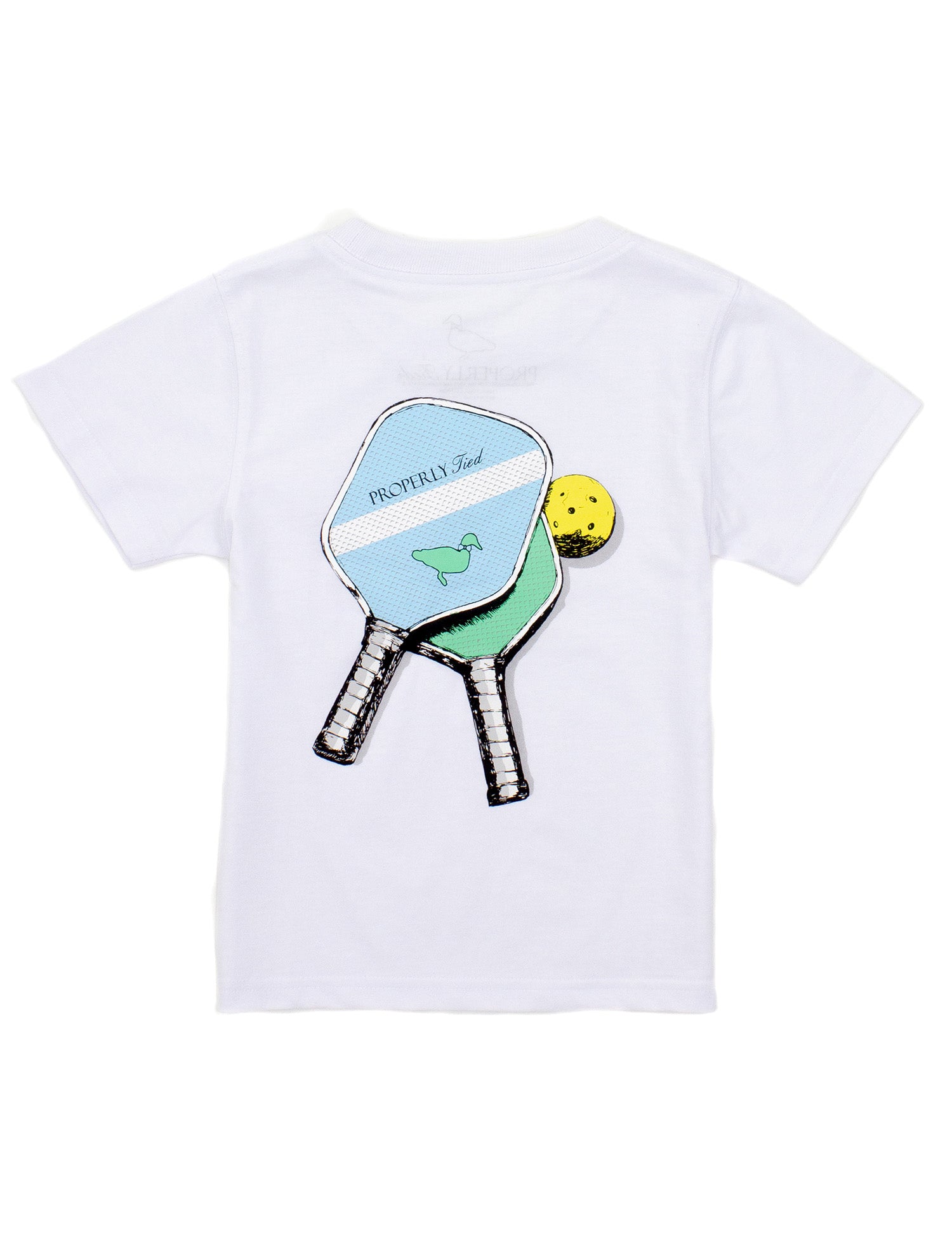 Baby Pickleball SS White