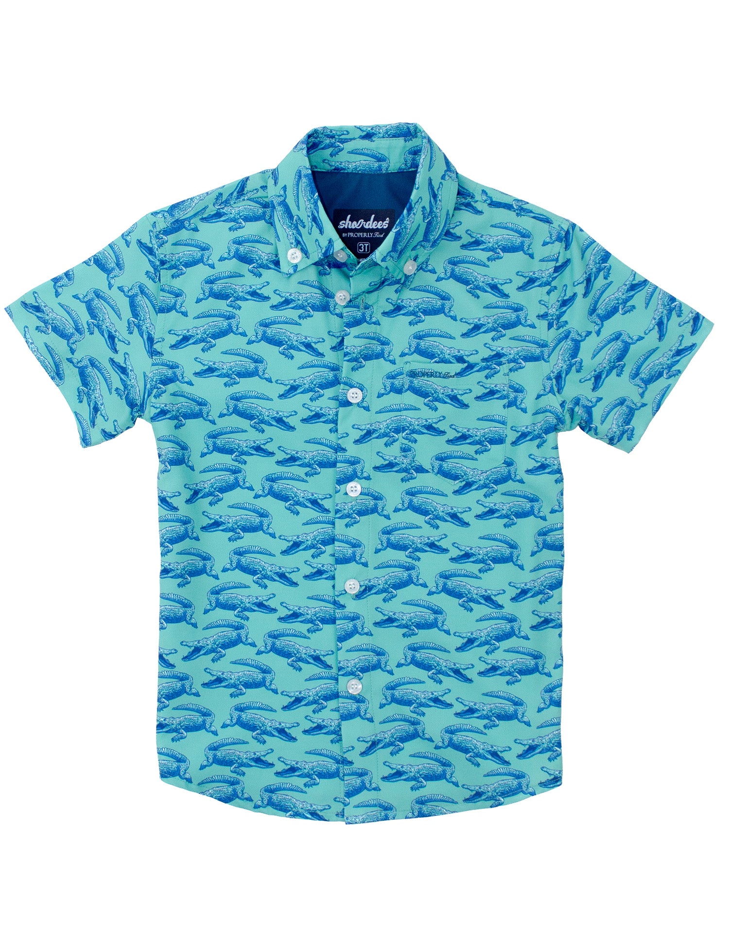 Boys Shordees Summer Shirt Chomp
