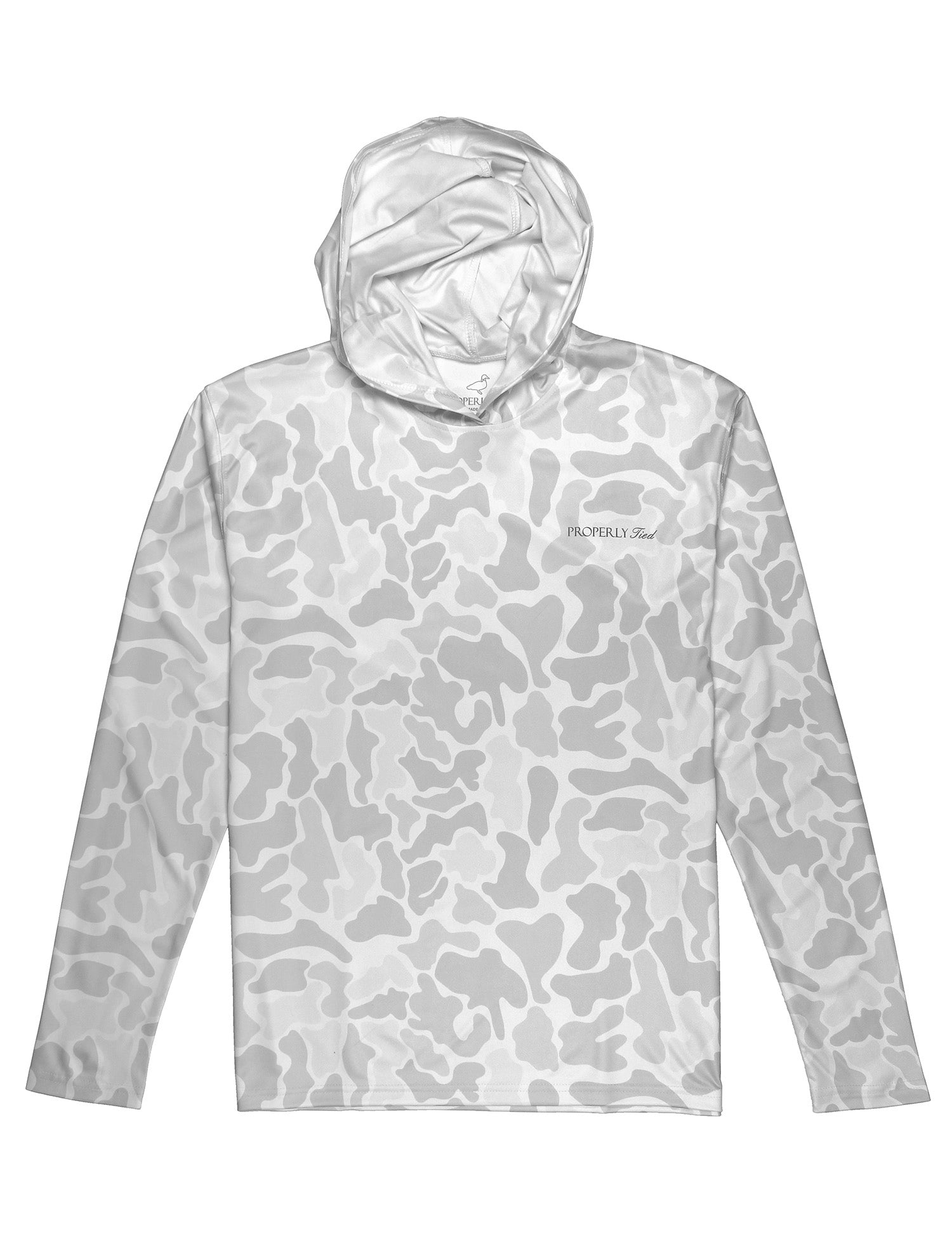 Sportsman Performance Hoodie Snow Camo