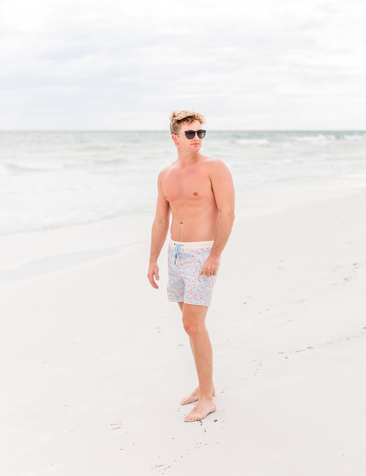 Riviera Swim Trunk Island Bloom