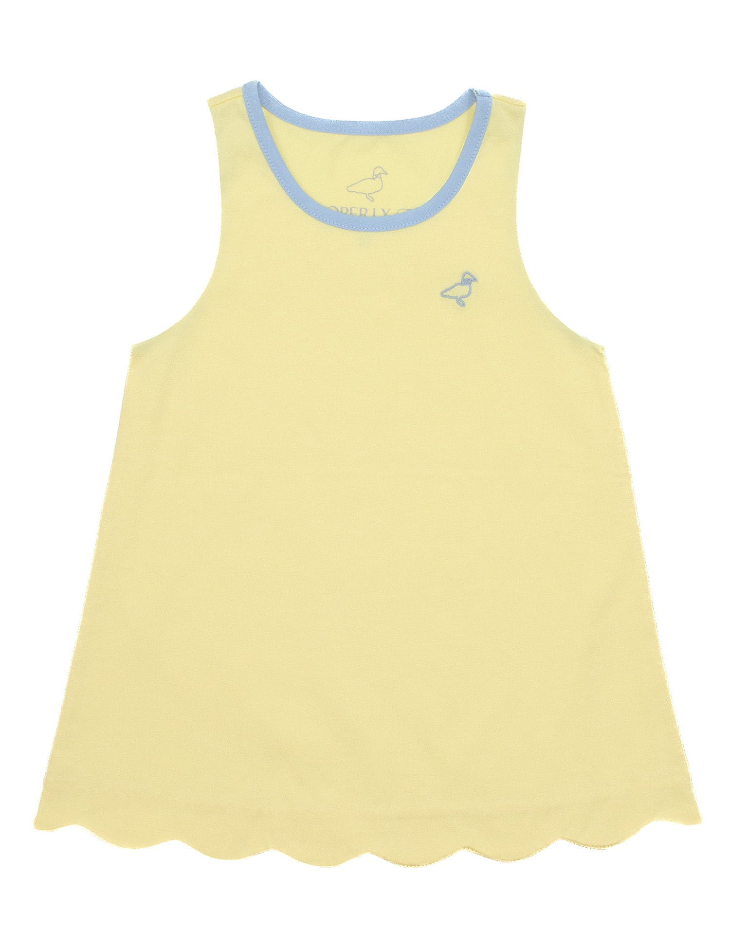 Girls Ella Dress Light Yellow