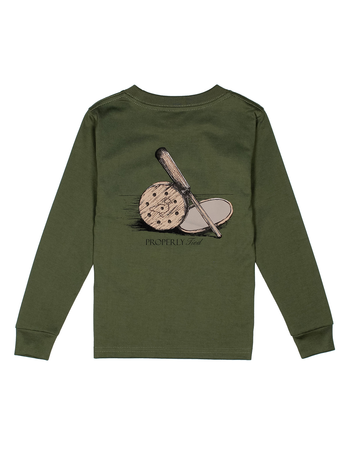 Boys Pot Call LS Olive