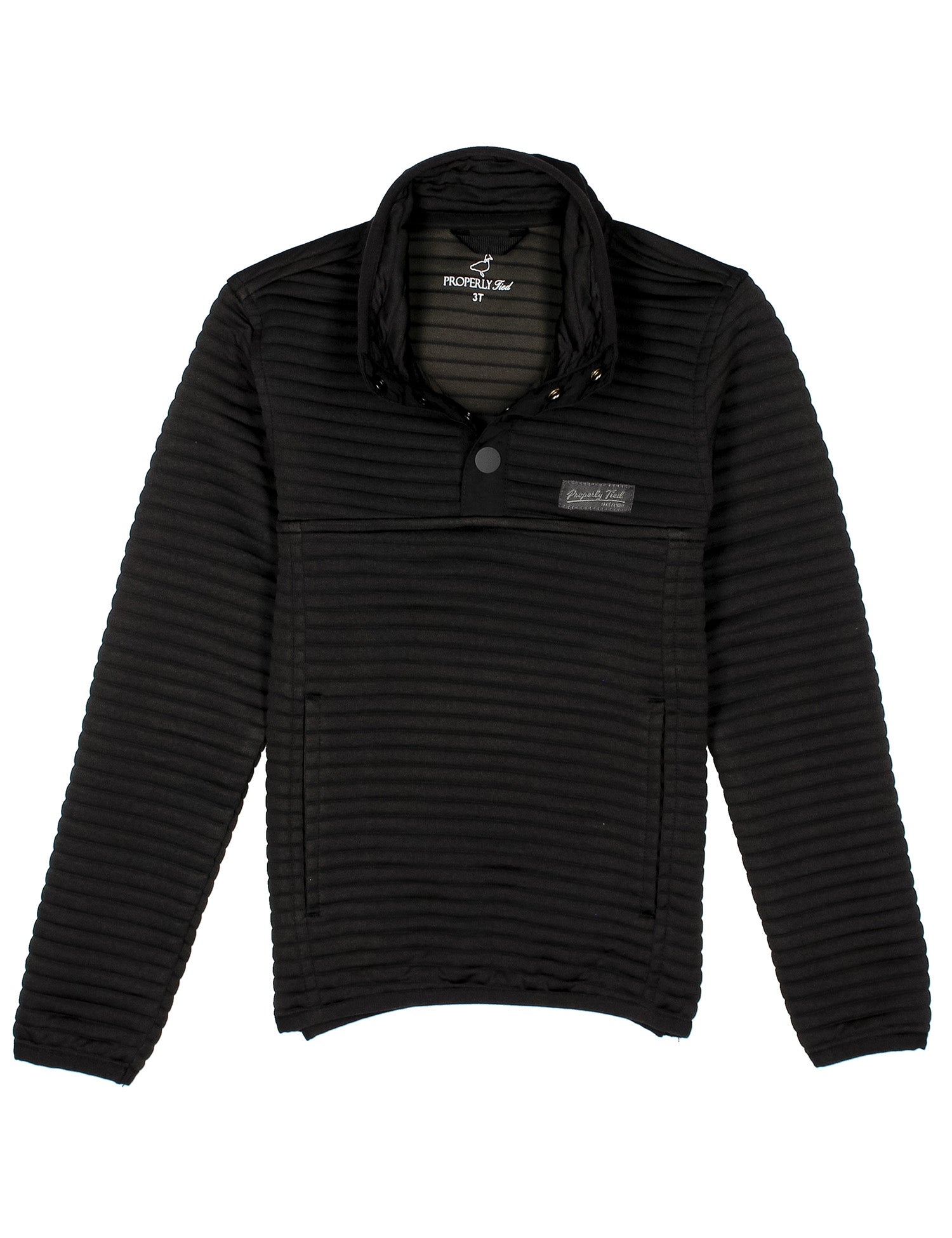 Boys Waypoint Pullover Charcoal