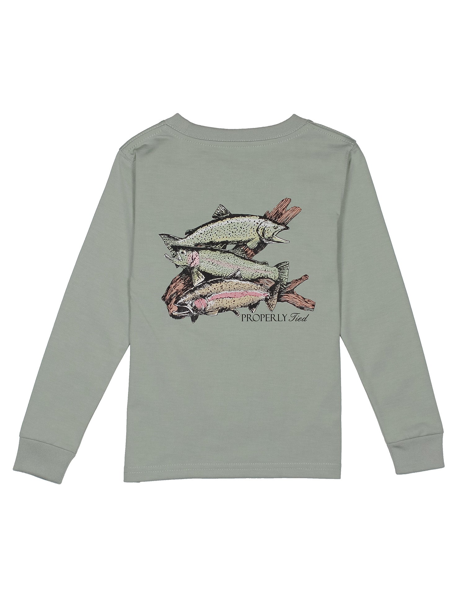 Baby Trout Trio LS Chrome Grey