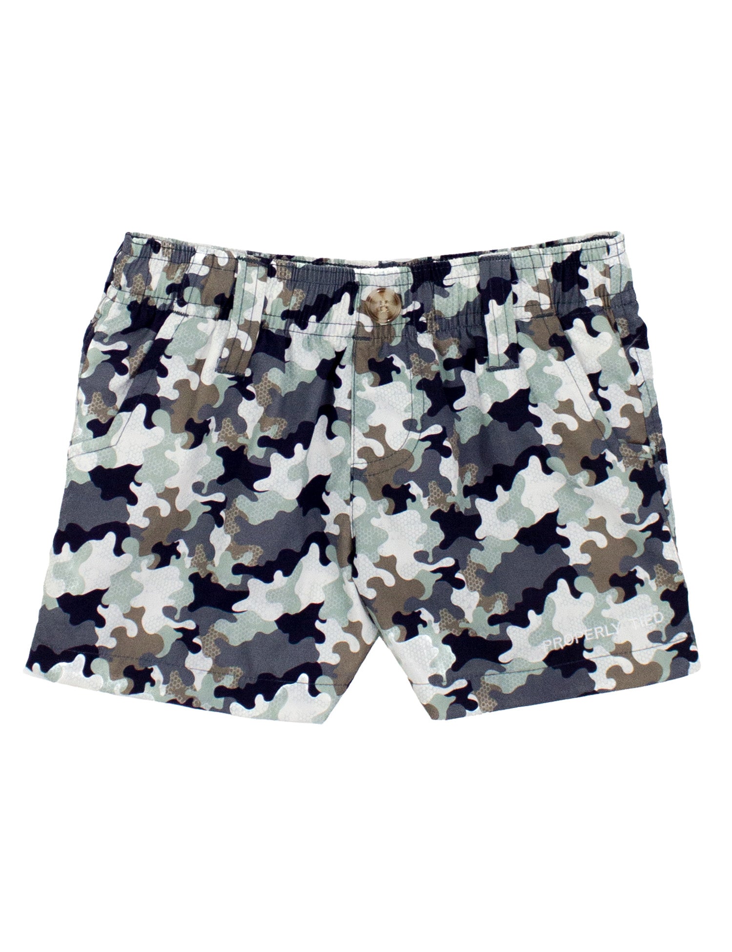 Boys Mallard Short Delta Backwater Camo