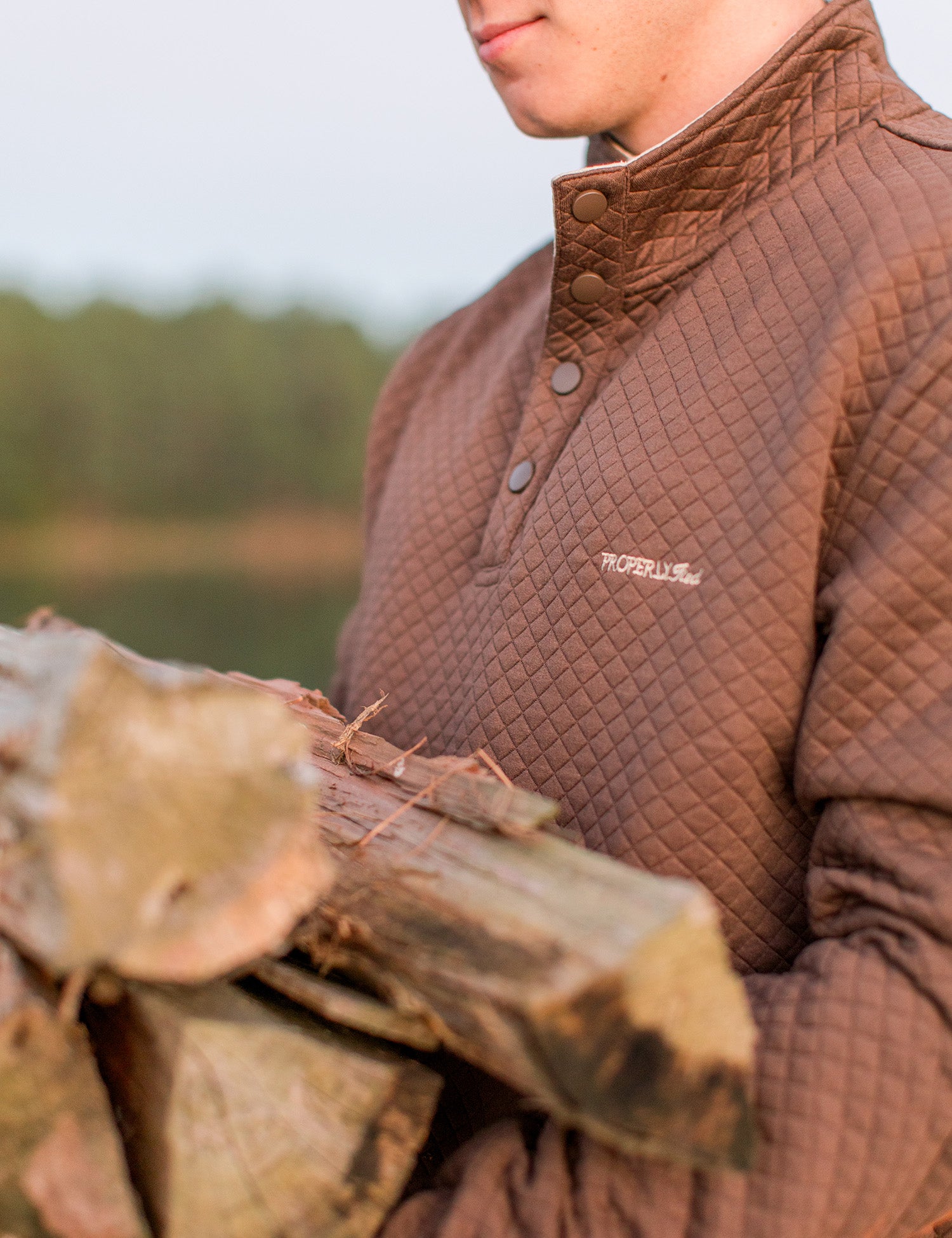 Club Pullover Brown
